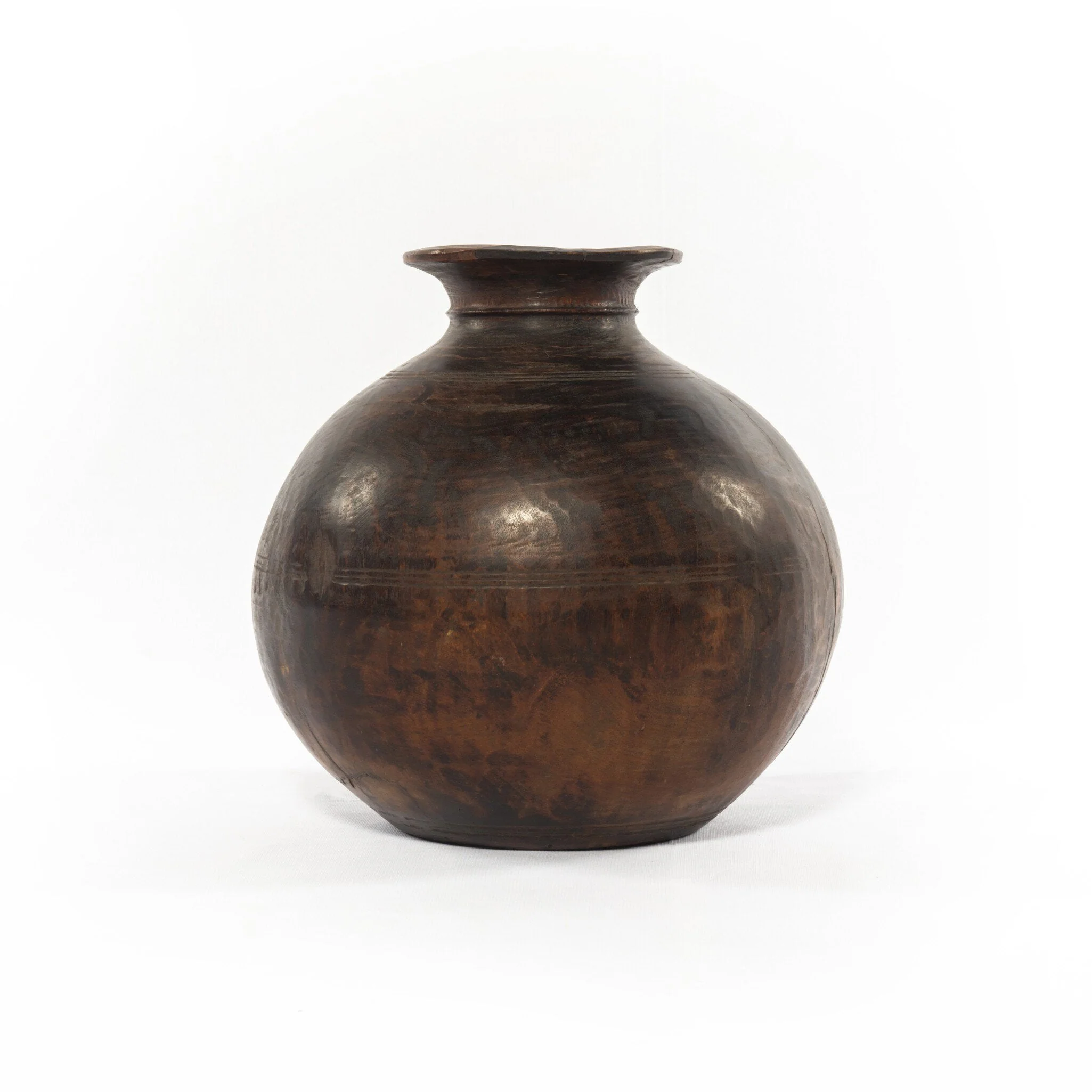 Found Wooden Jar – Reclaimed Natural