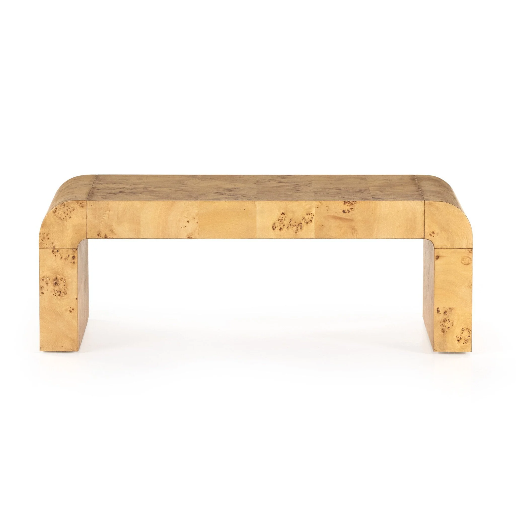 Jenson Coffee Table - Natural Poplar Burl Veneer - Image 1