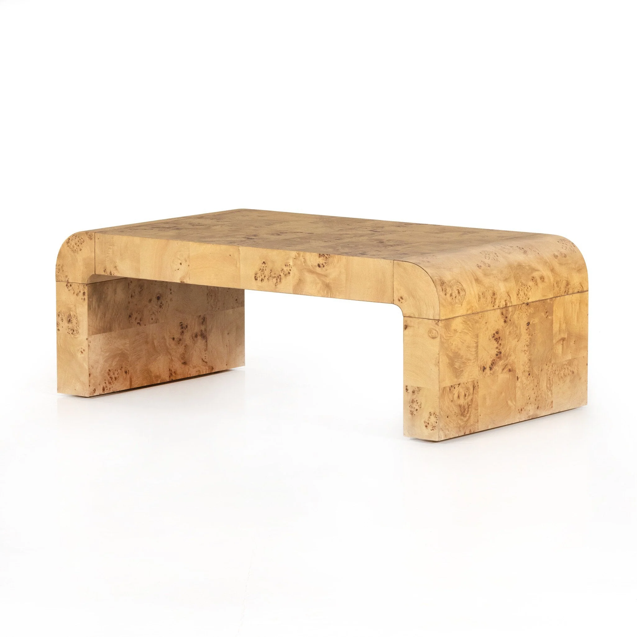 Jenson Coffee Table - Natural Poplar Burl Veneer - Image 2