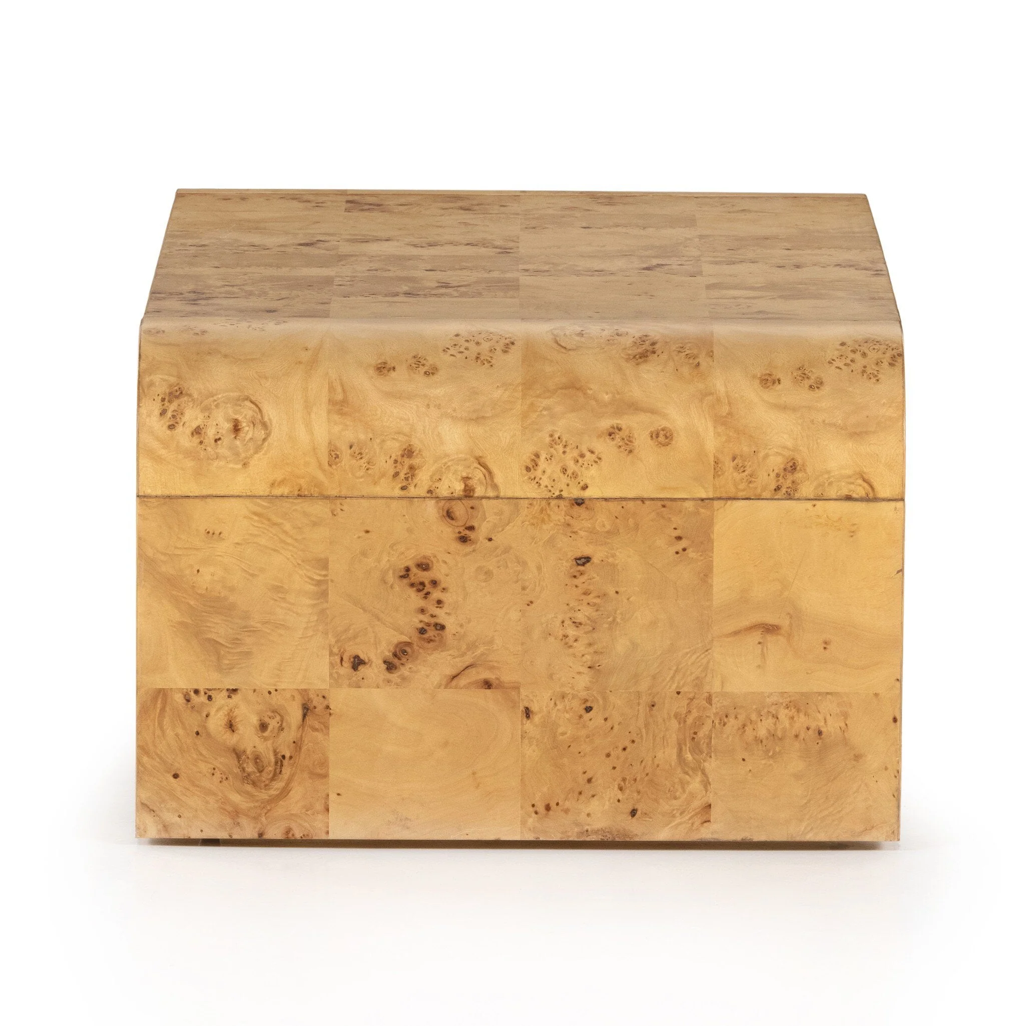 Jenson Coffee Table - Natural Poplar Burl Veneer - Image 3