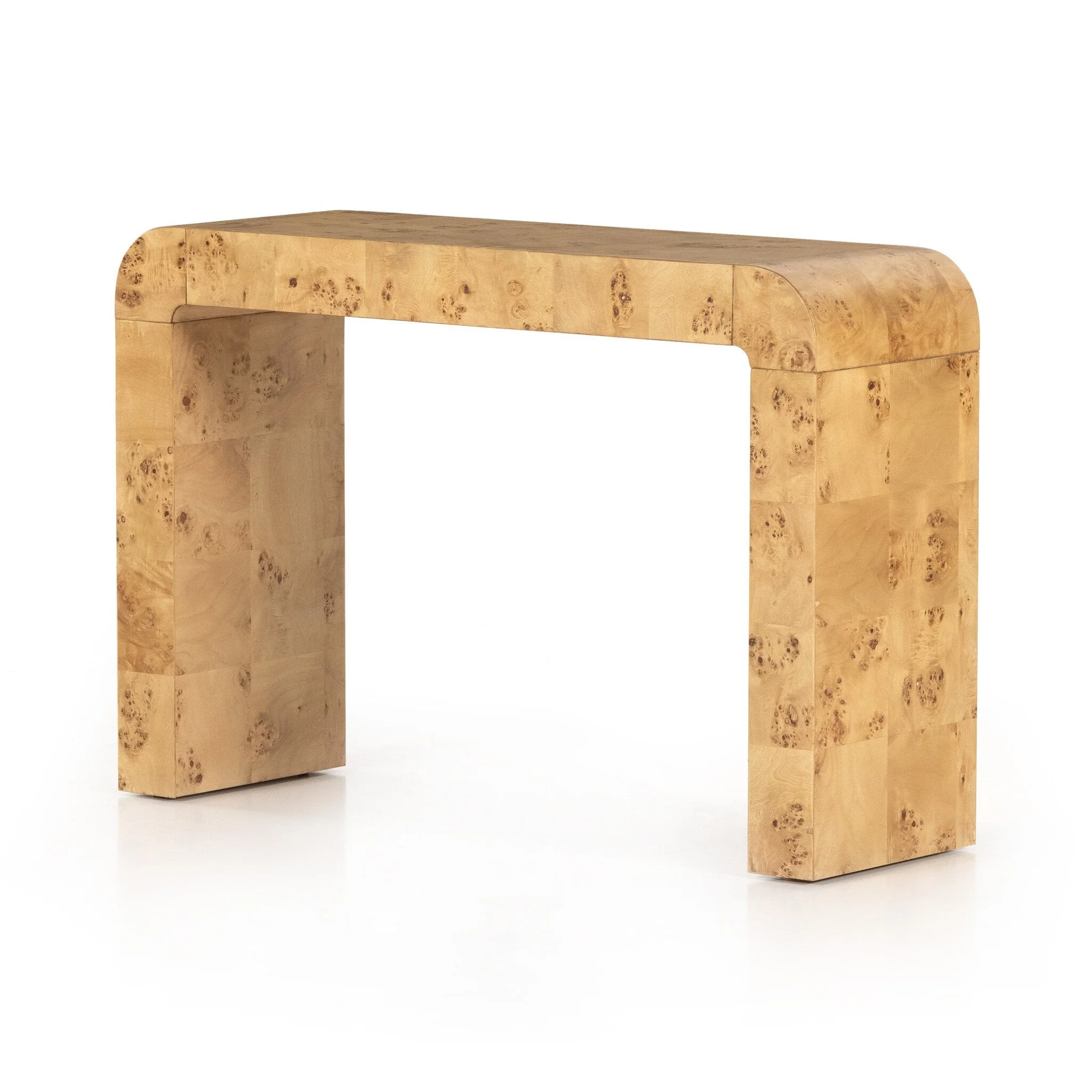 Jenson Console Table - Natural Poplar Burl Veneer - Image 2