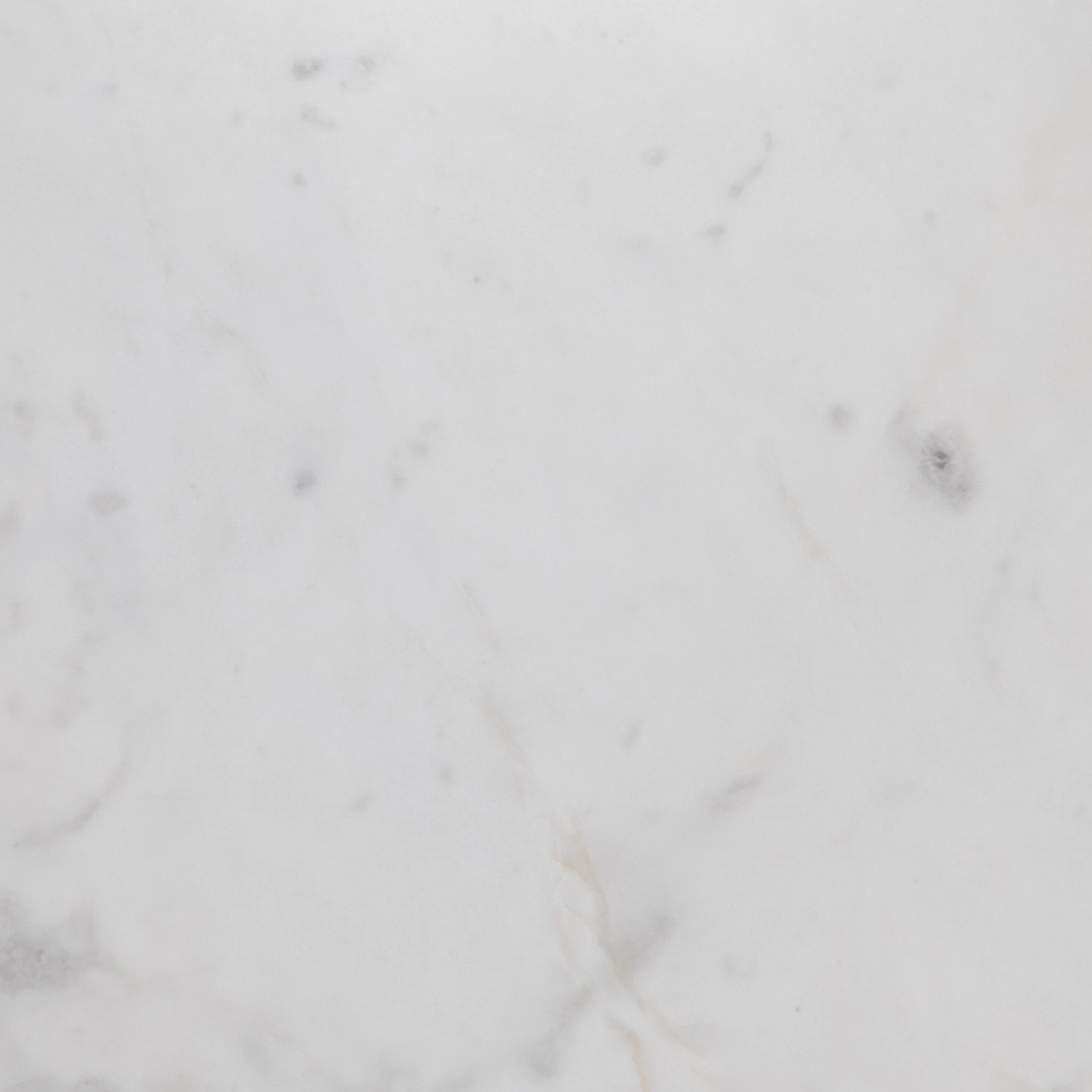 Delune Nightstand - Polished White Marble - Image 2