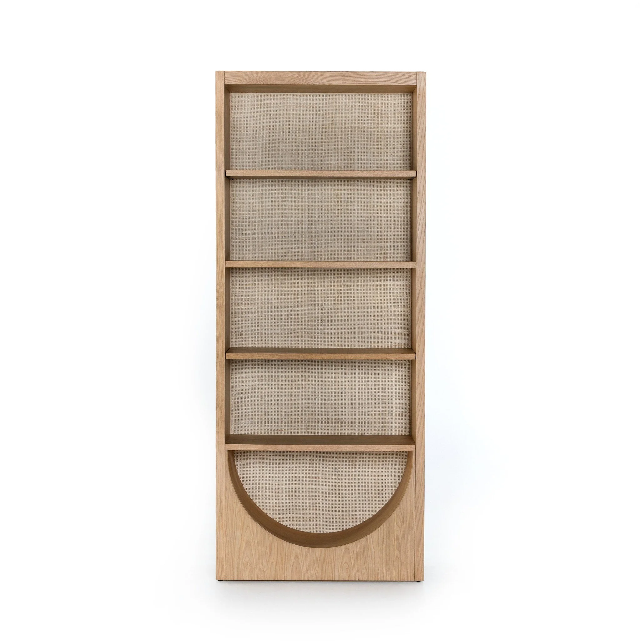 Higgs Bookcase – Honey Oak Veneer