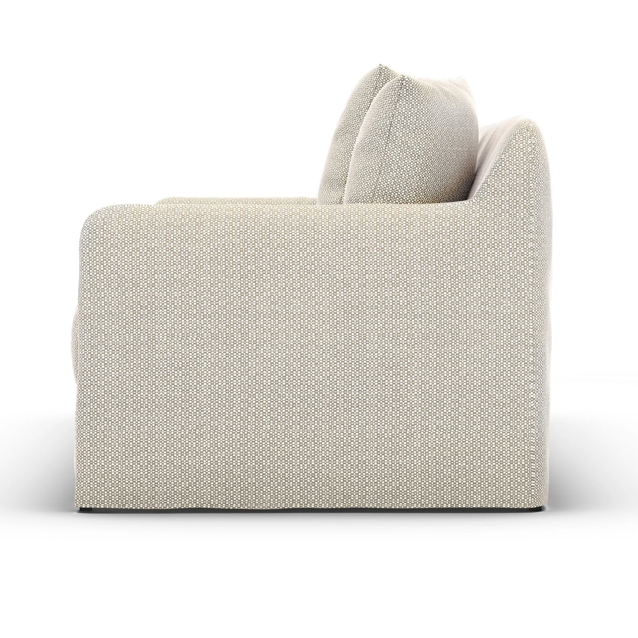Dade Outdoor Slipcover Sofa - Faye Sand - Image 3
