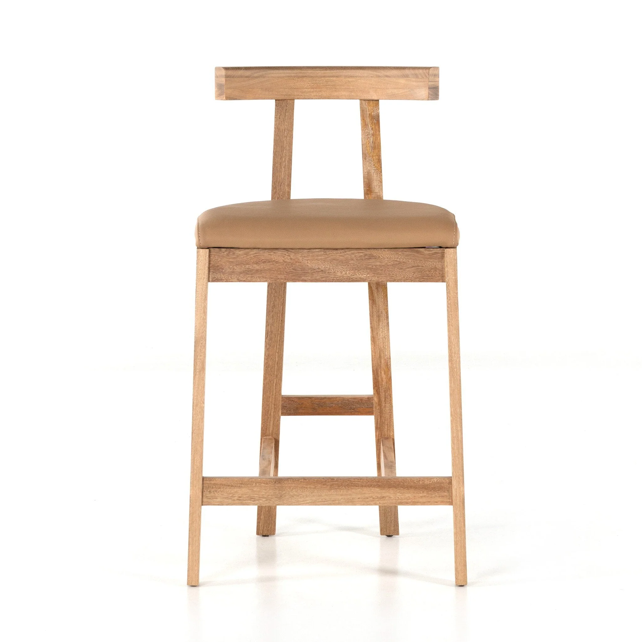 Tex Counter Stool - Natural Leather - Image 1