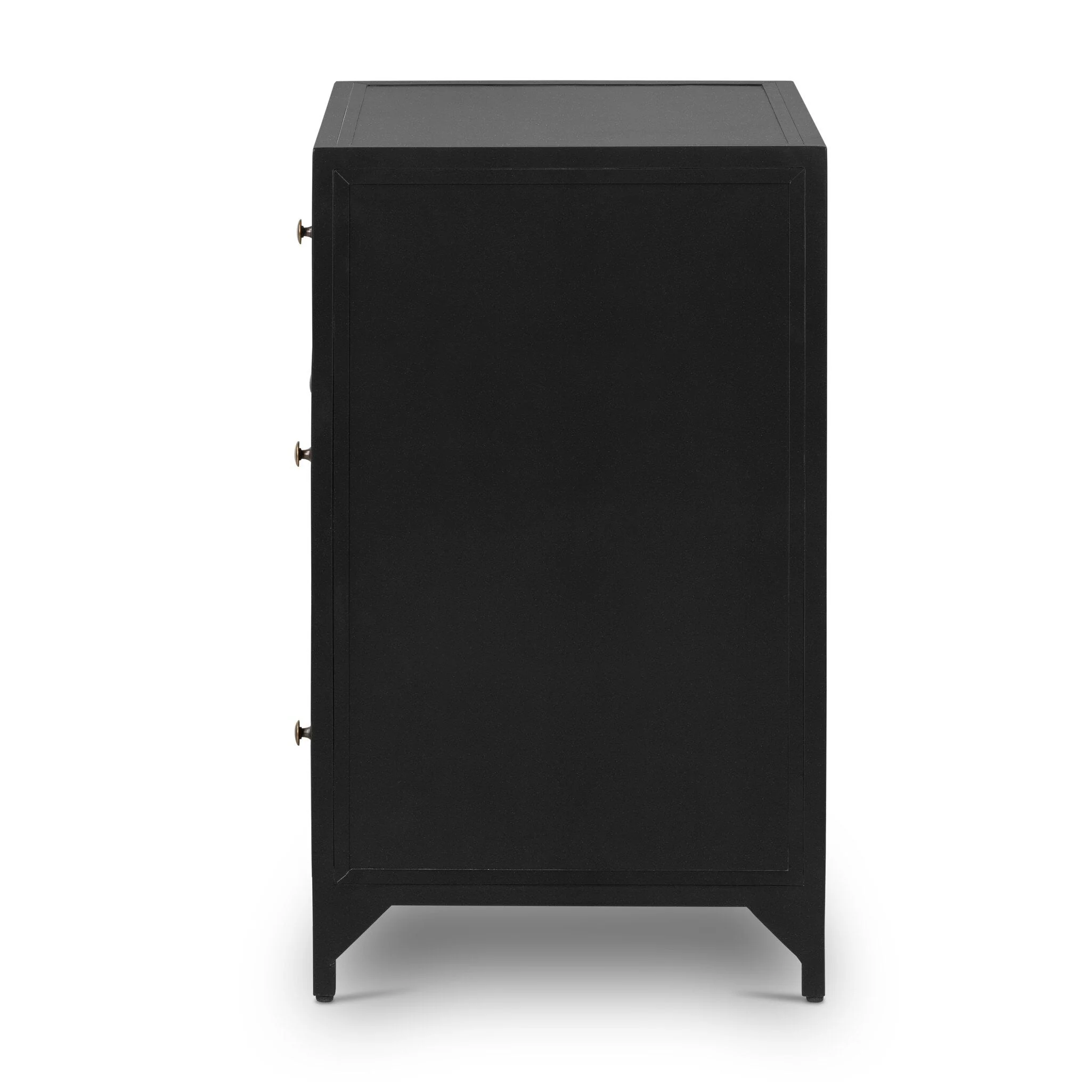 Belmont Large Storage Nightstand - Black - Image 3