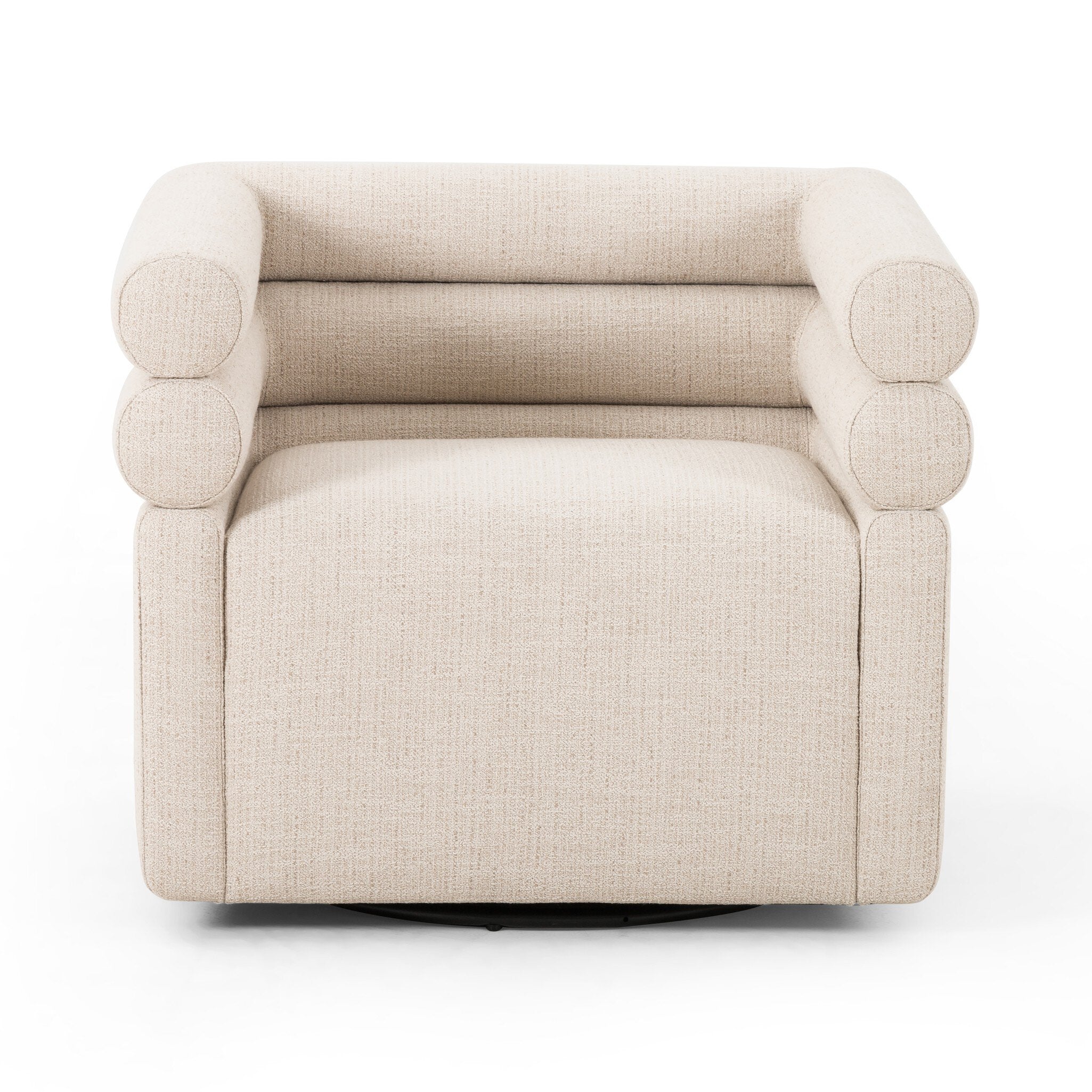 Evie Swivel Chair - Hampton Cream - Image 1