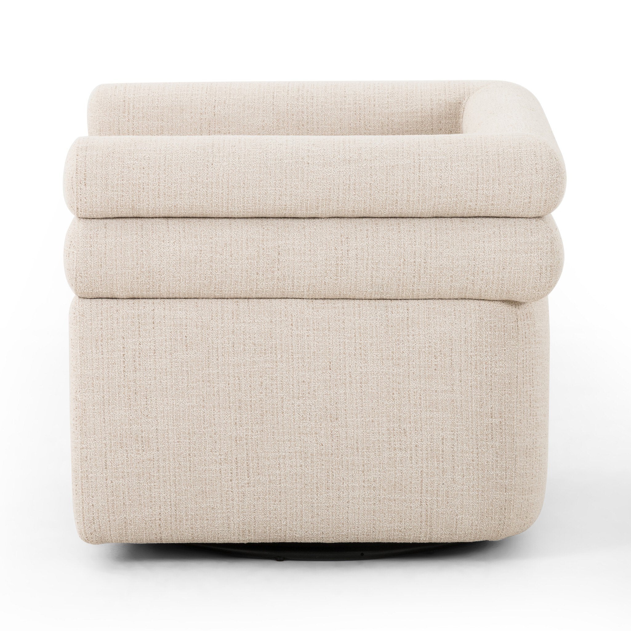 Evie Swivel Chair - Hampton Cream - Image 3