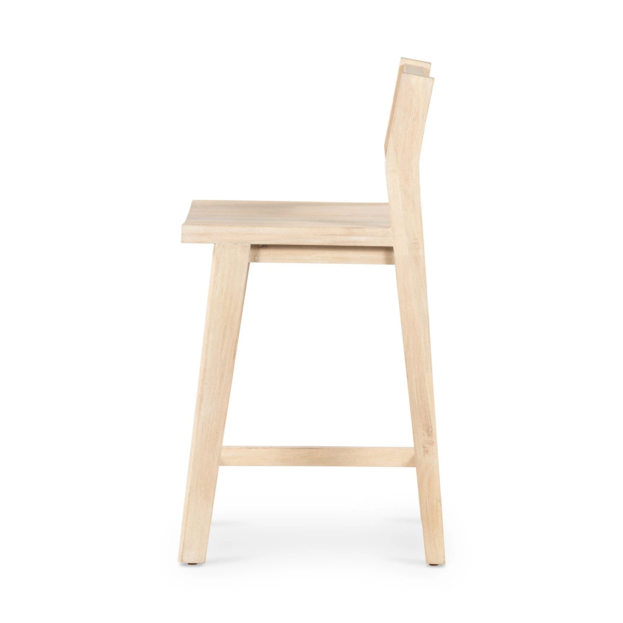 Clarita Counter Stool - White Wash Mango - Image 3