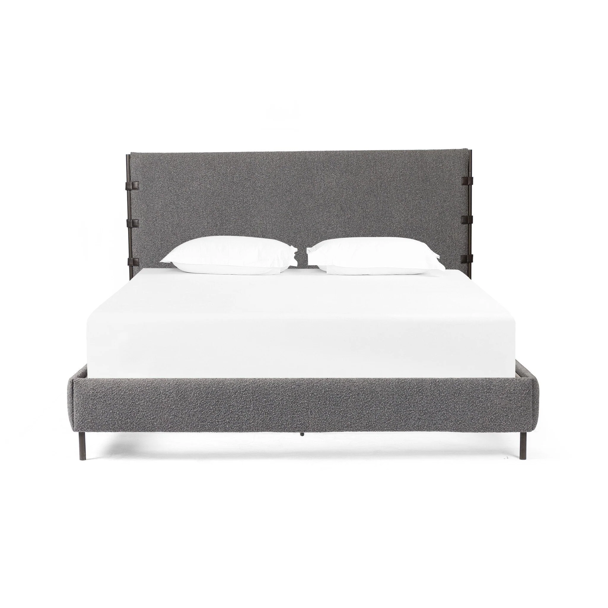Anderson Bed – Knoll Charcoal | King