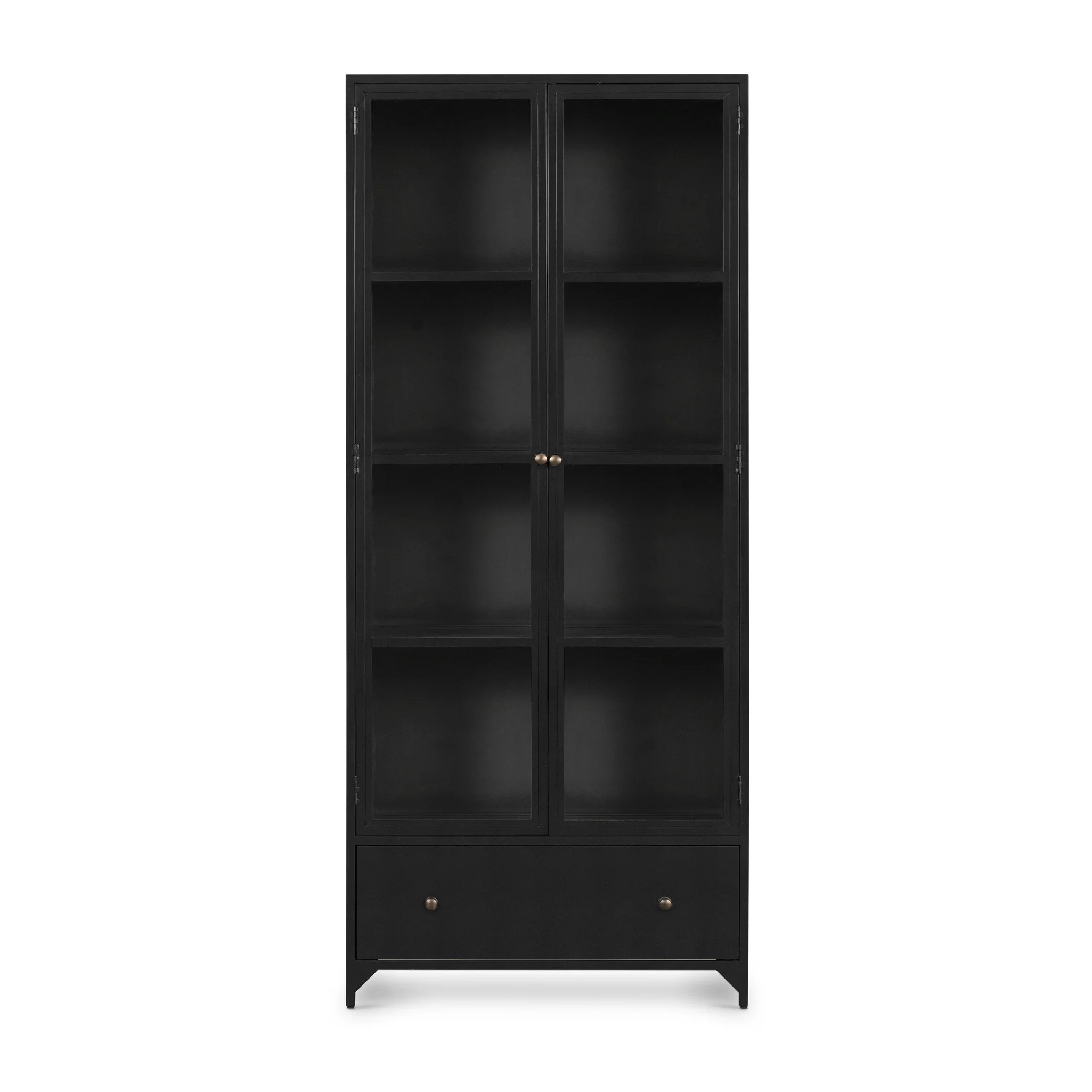 Shadow Box Cabinet – Black