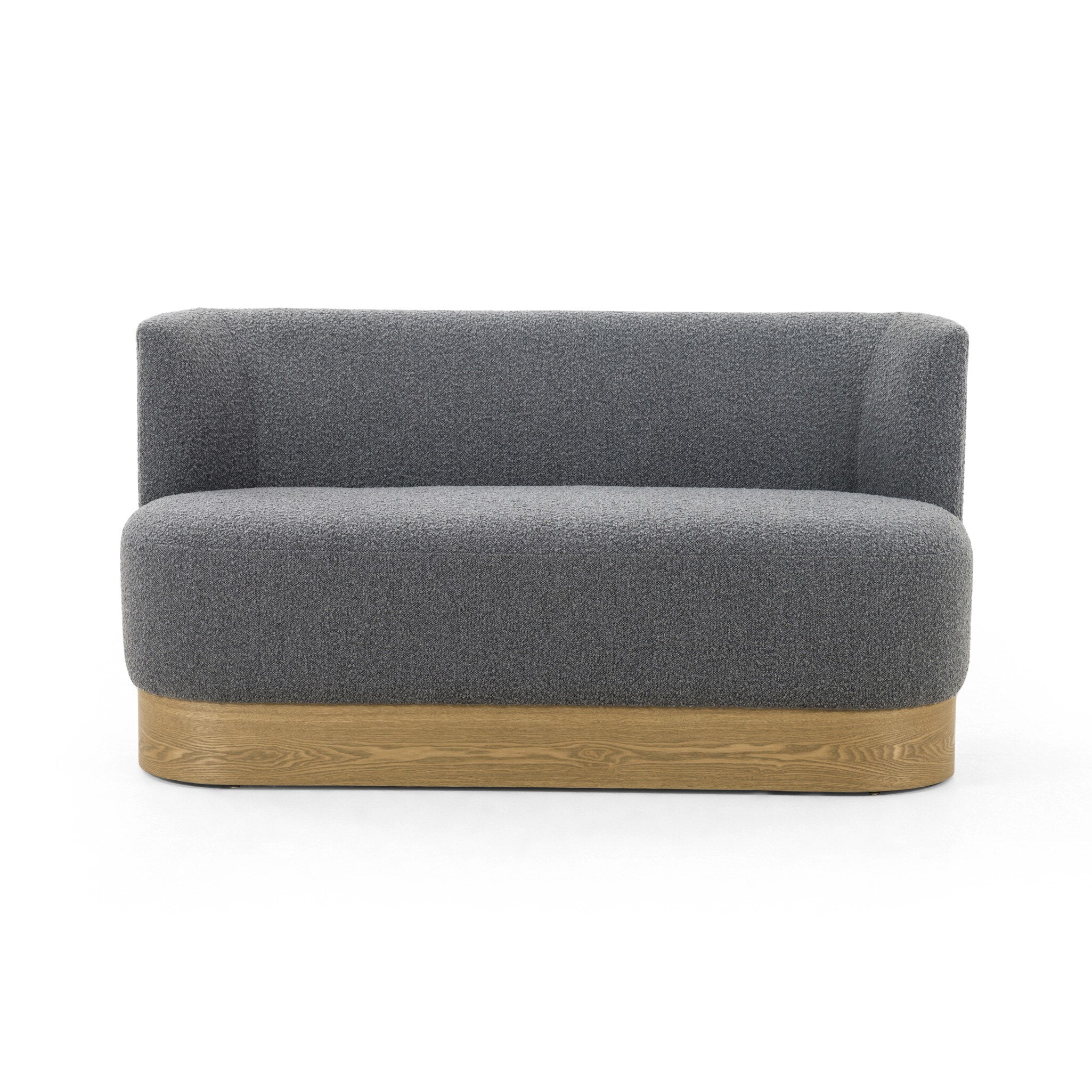 Krista Dining Bench – Knoll Charcoal