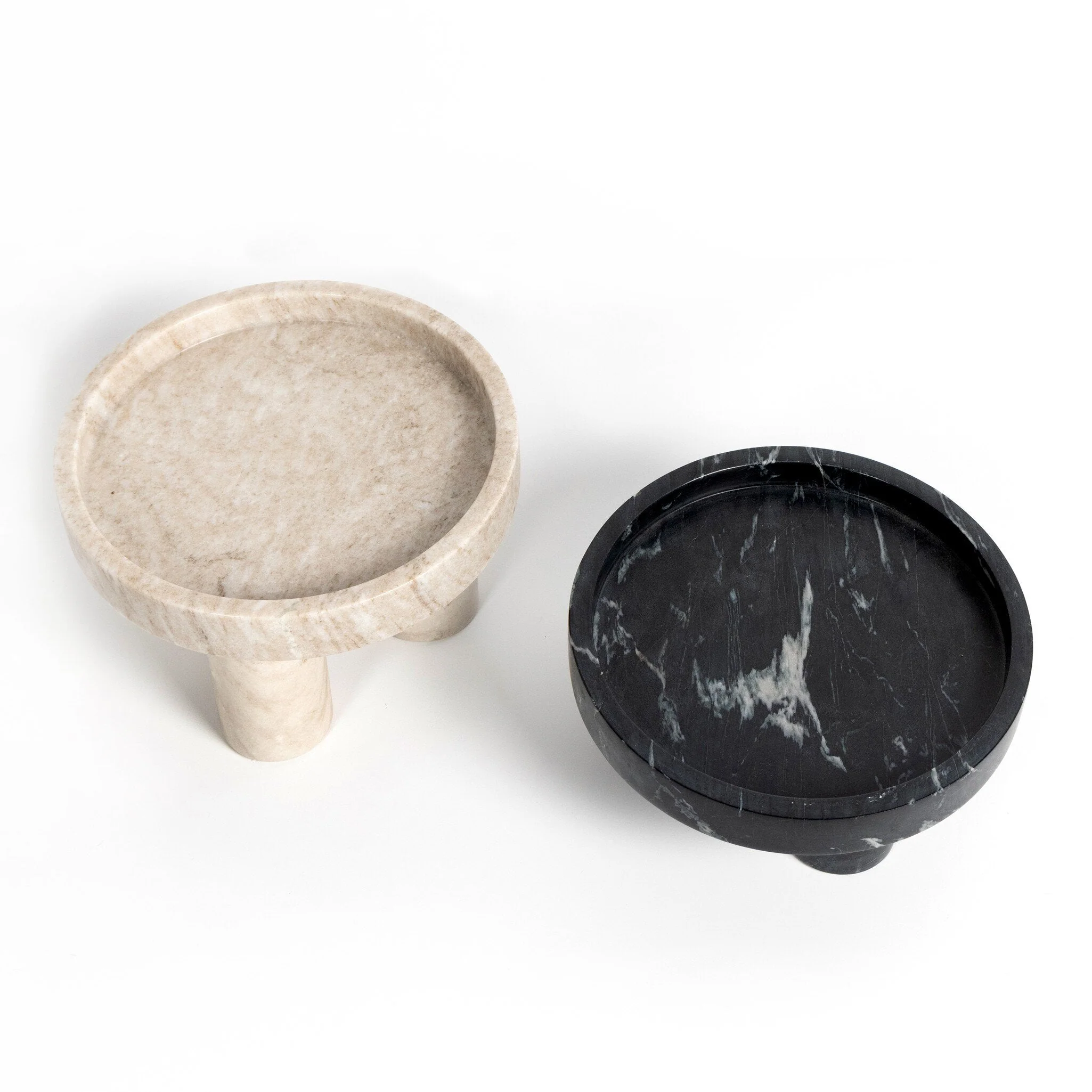 Kanto Bowls, Set Of 2 - Black Marble - Image 3
