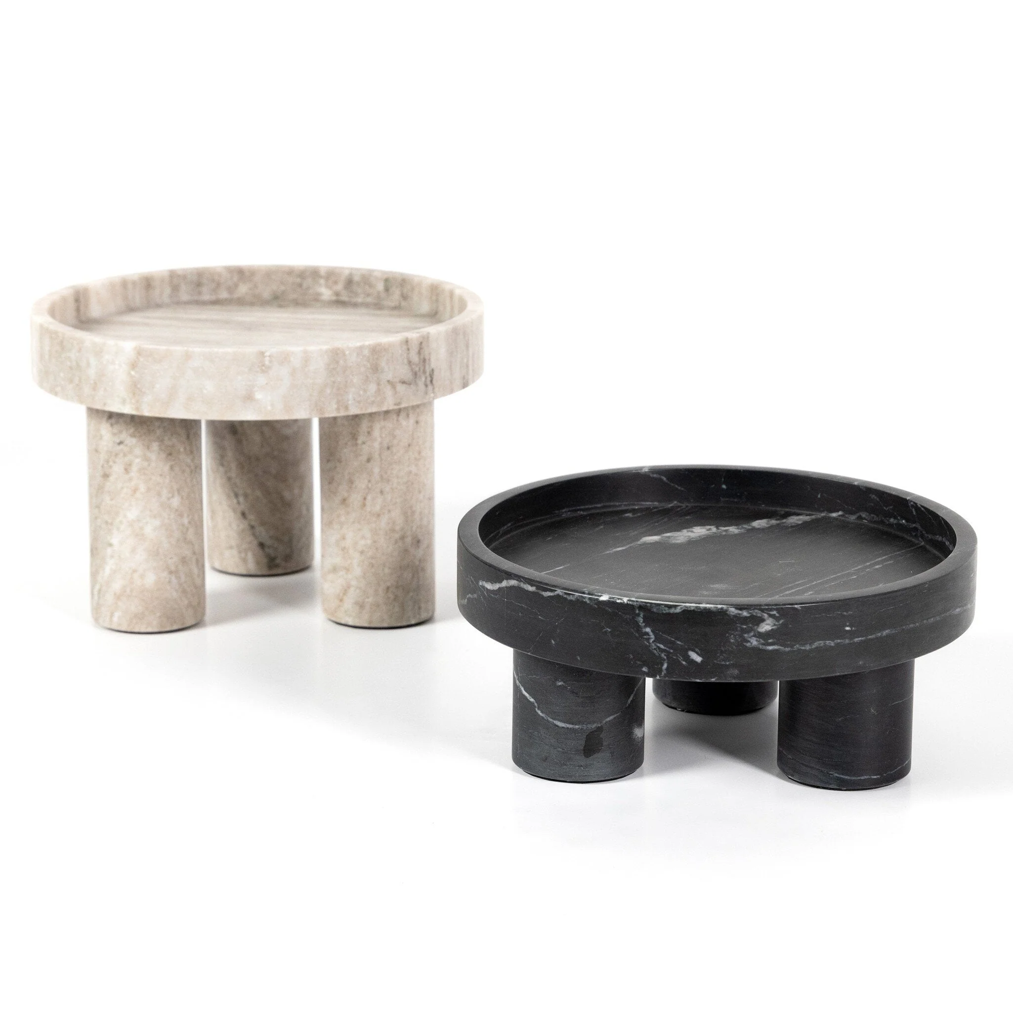 Kanto Bowls, Set Of 2 - Black Marble - Image 2