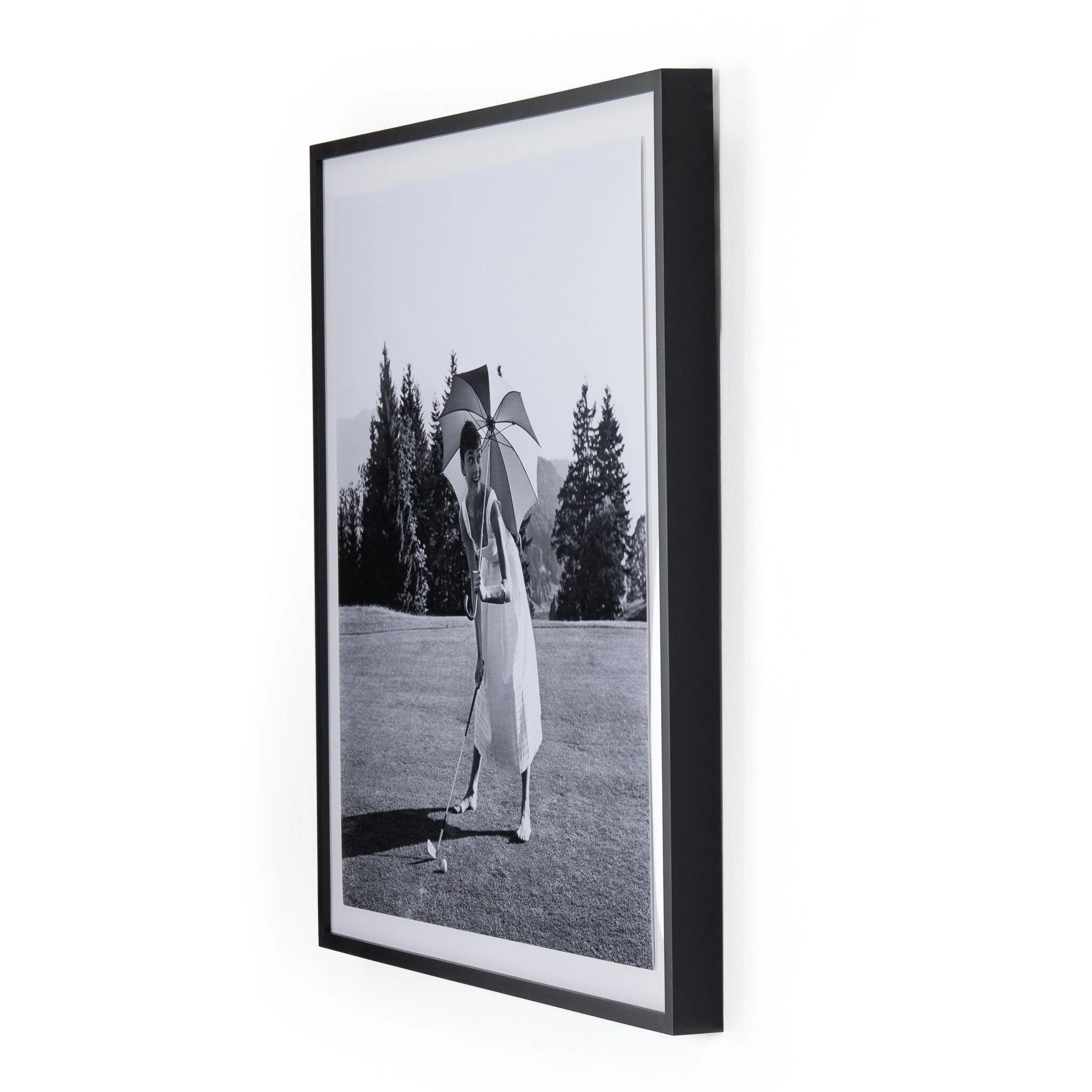 Golfing Hepburn by Getty Images - Black 2.5 Maple - Image 2