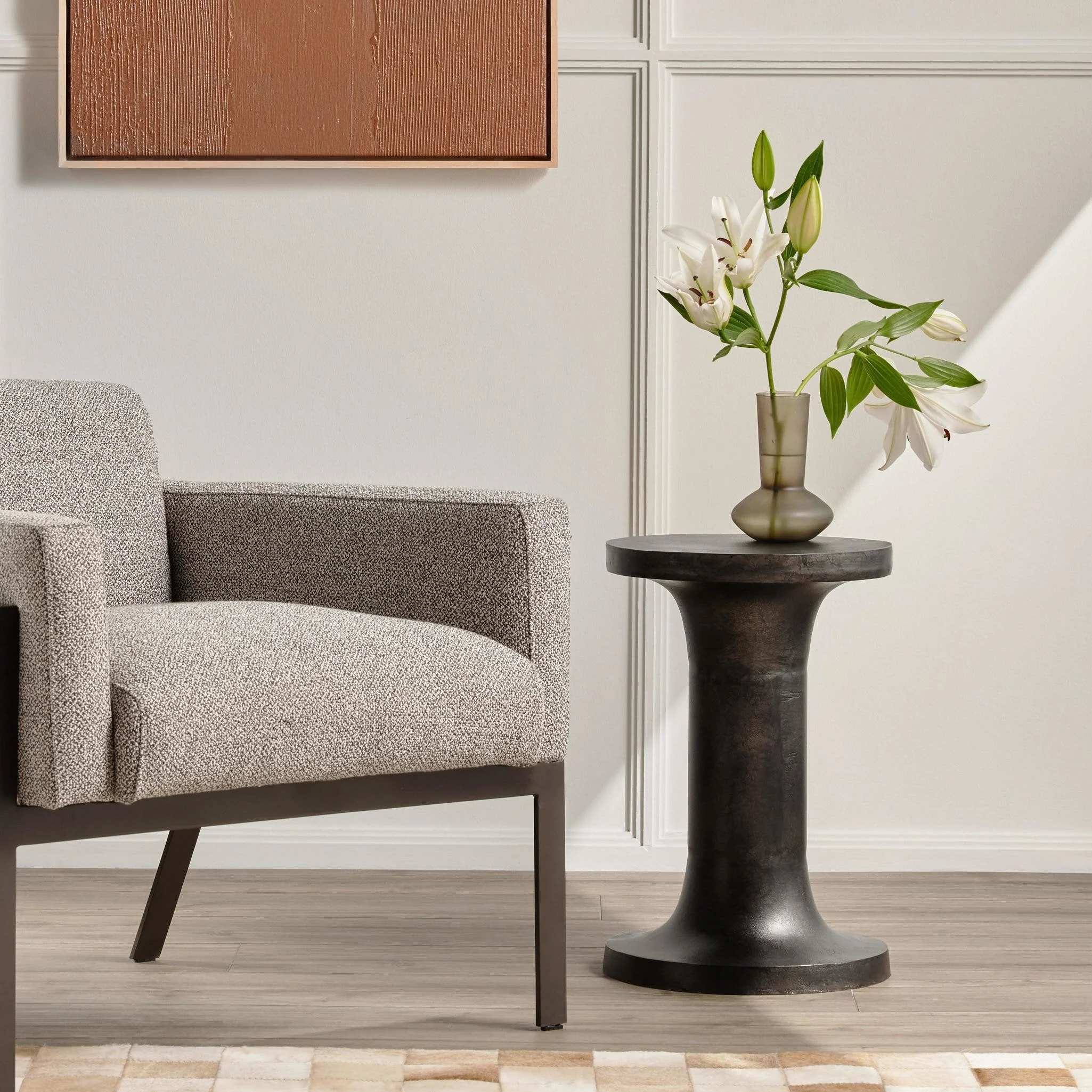 Gino End Table - Raw Black - Image 2