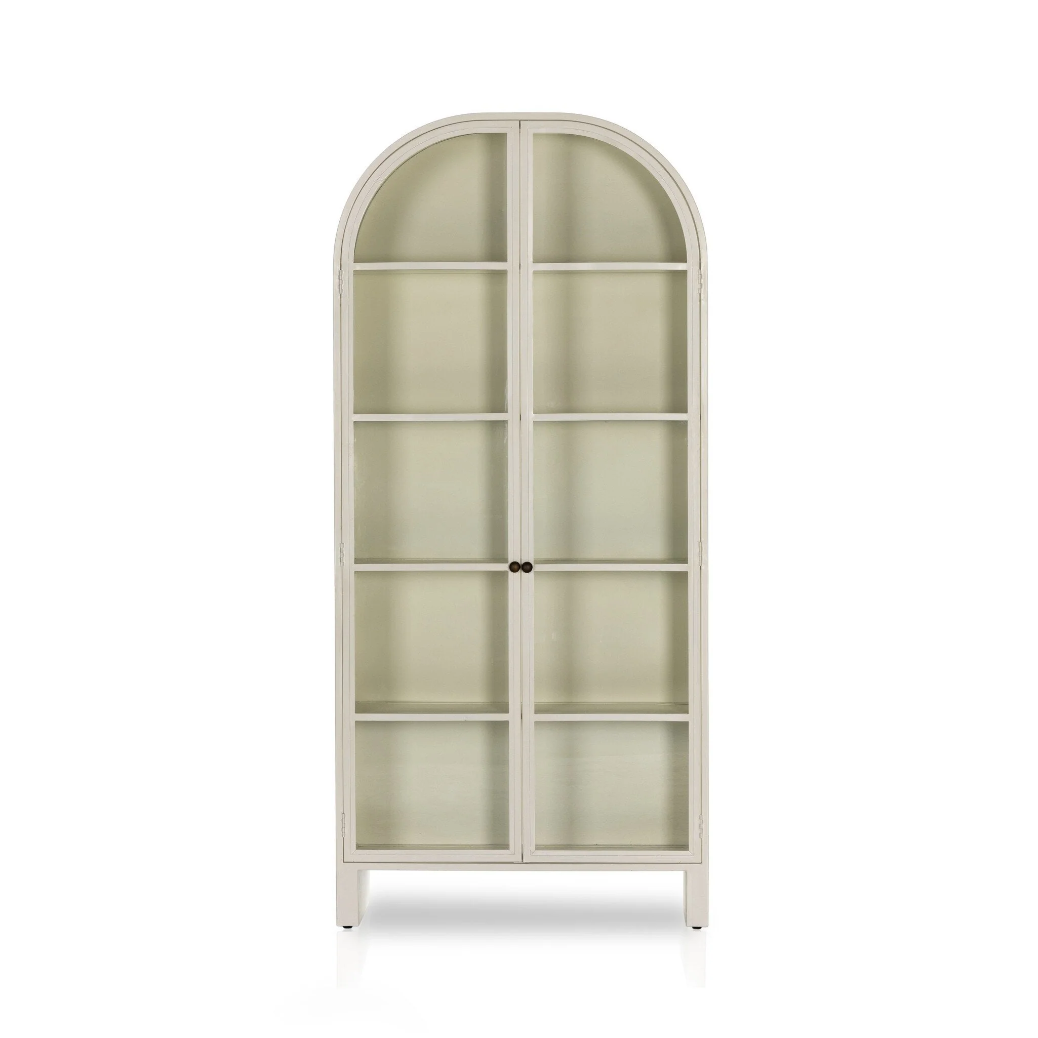 Breya Cabinet – Cream Powder Coat