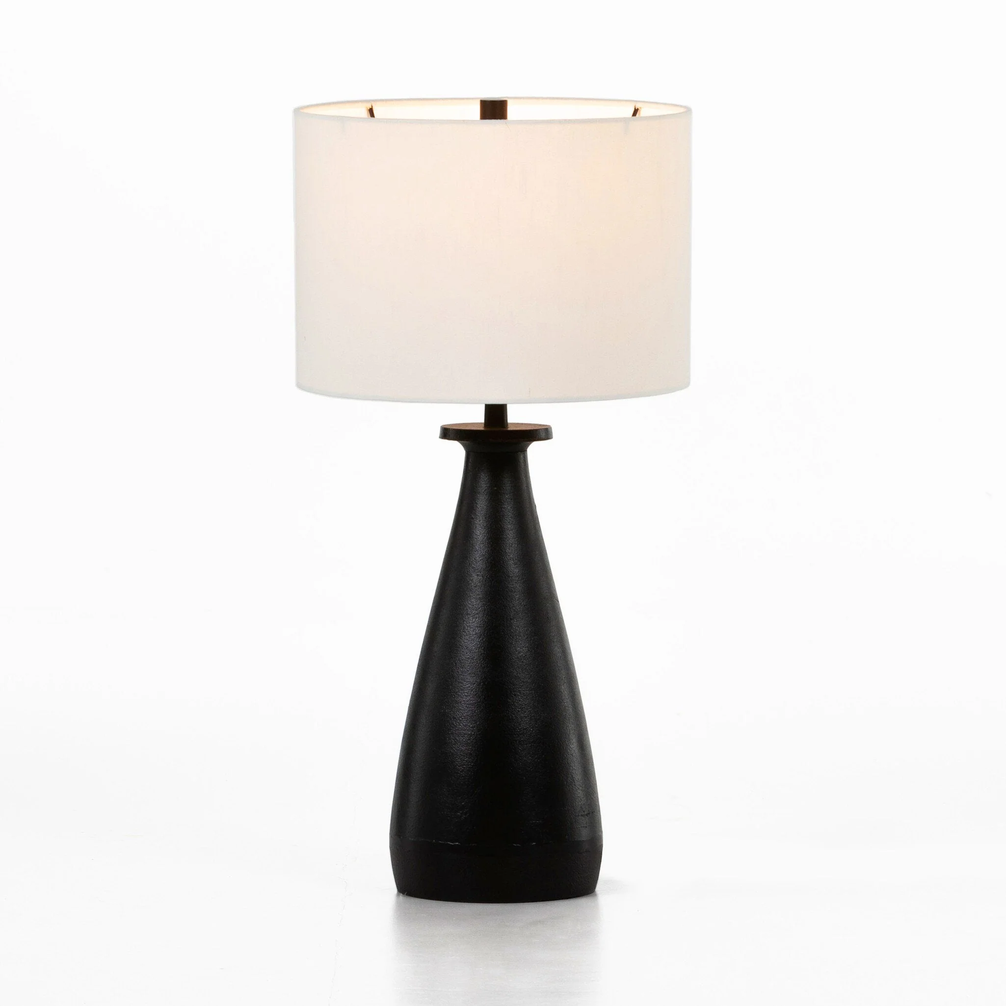 Innes Table Lamp - Matte Black Cast Aluminum - Image 2
