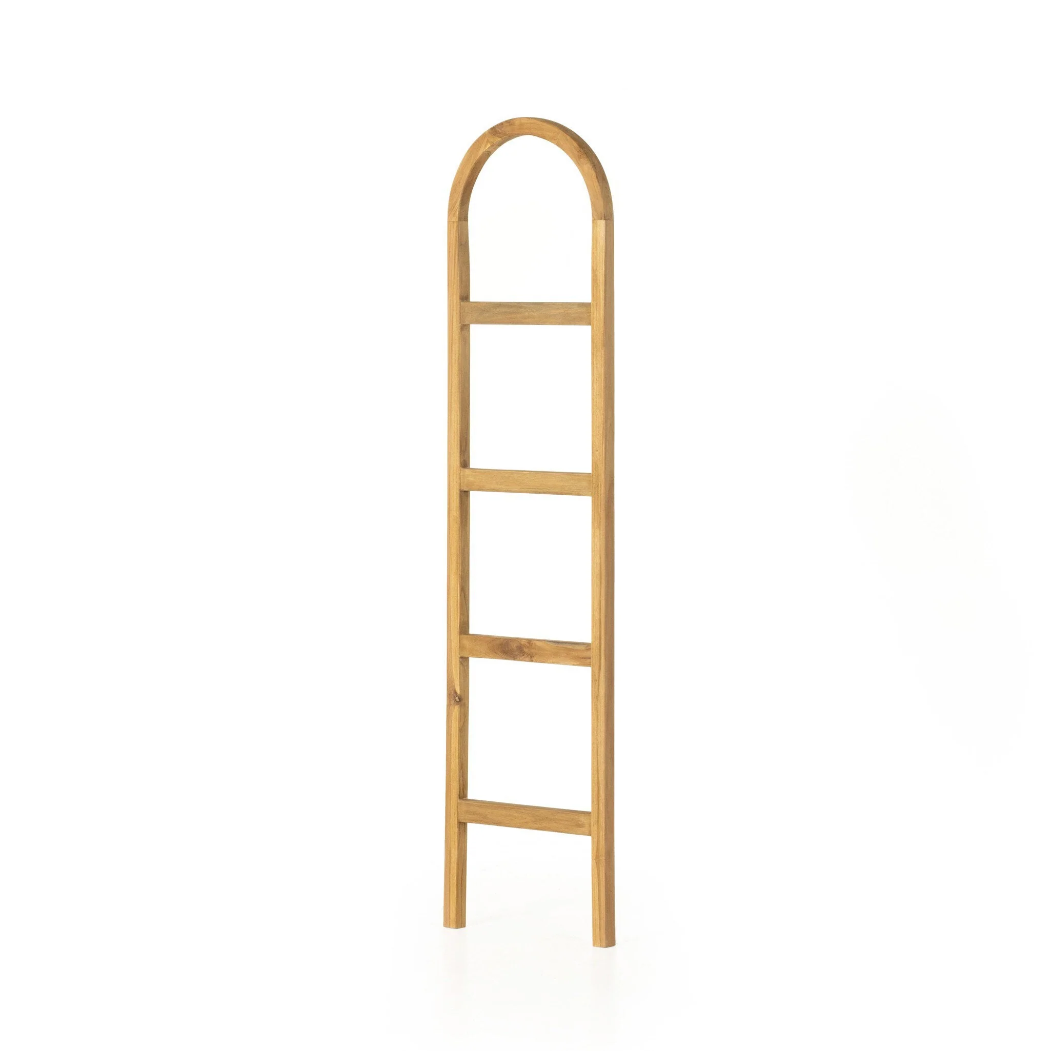 Arched Ladder – Natural Teak