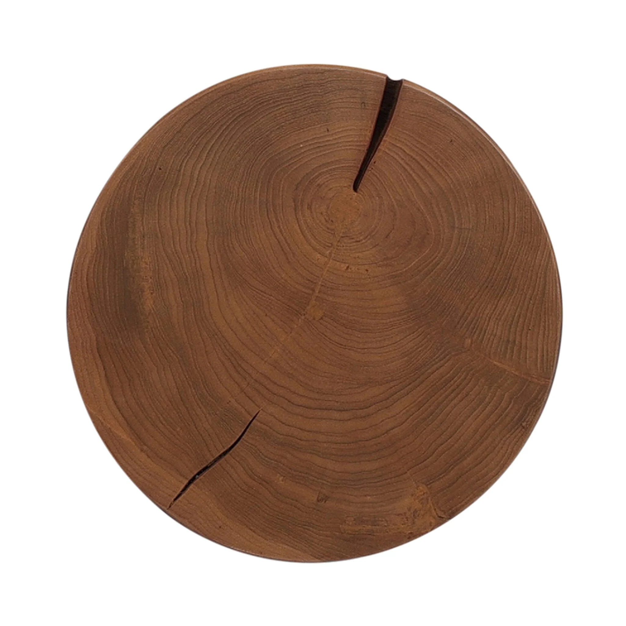 Jovie Outdoor End Table - Natural Teak - Image 3