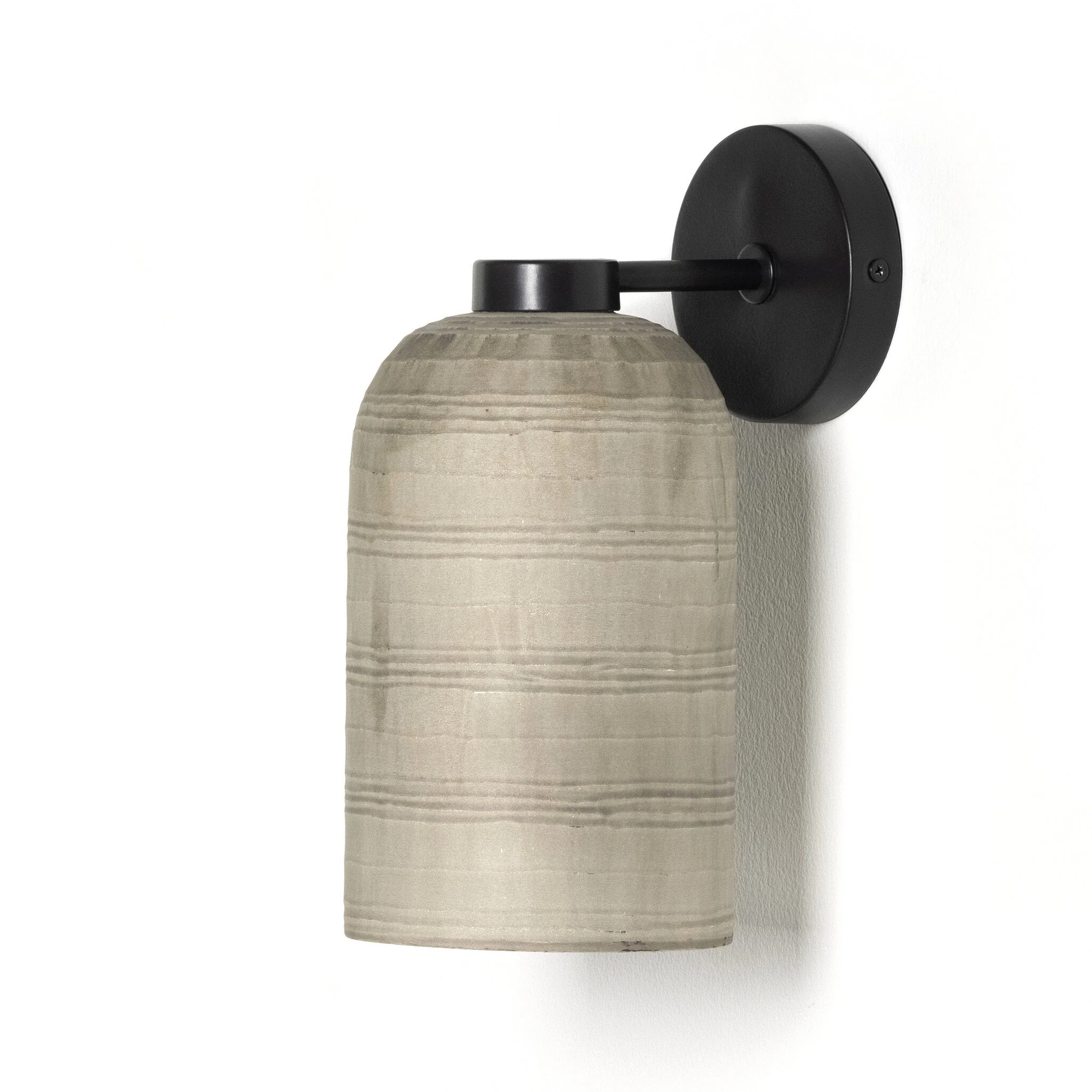 Brynner Sconce - Dripping Etched Silver - Image 1