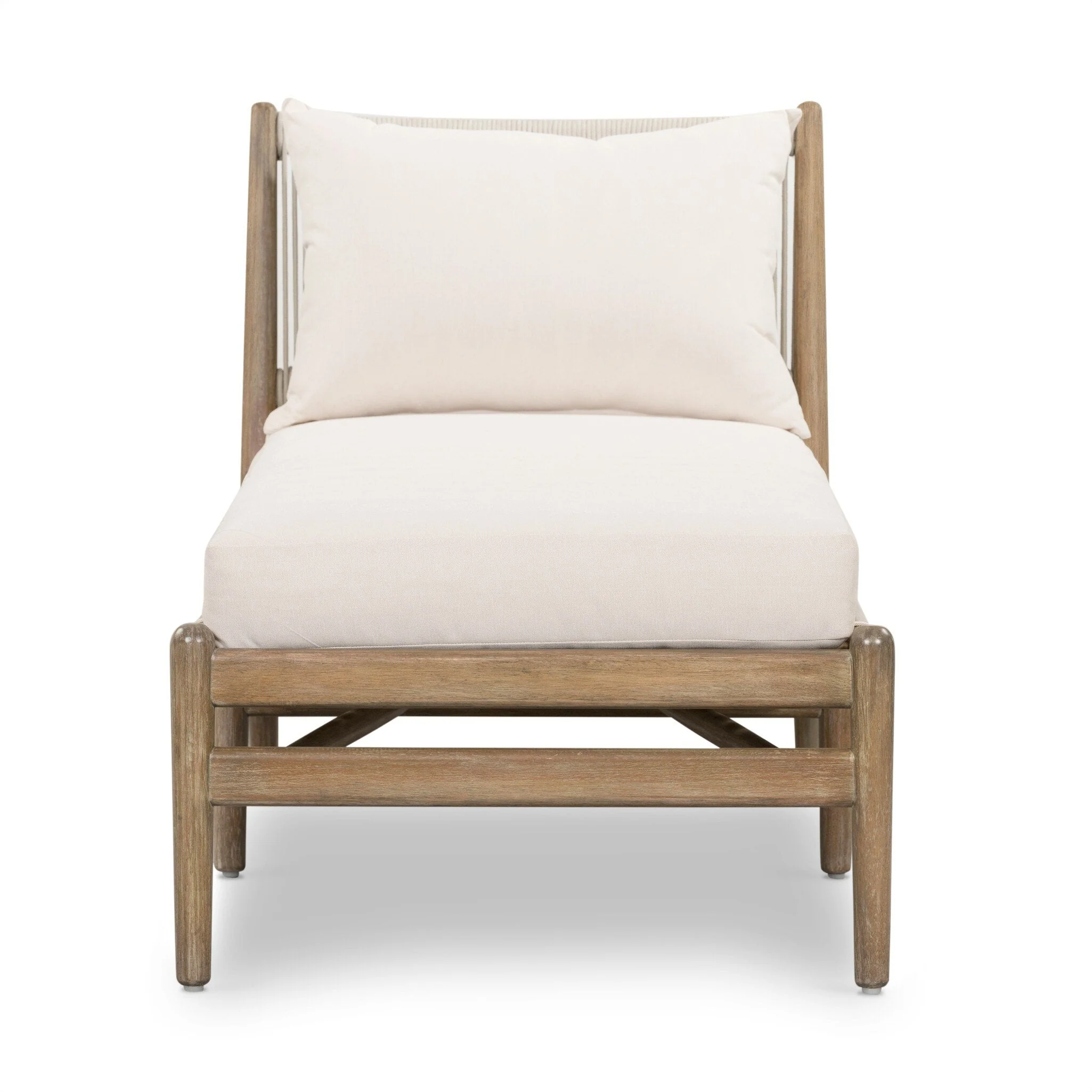 Rosen Outdoor Chaise - Lakin Oat - Image 1