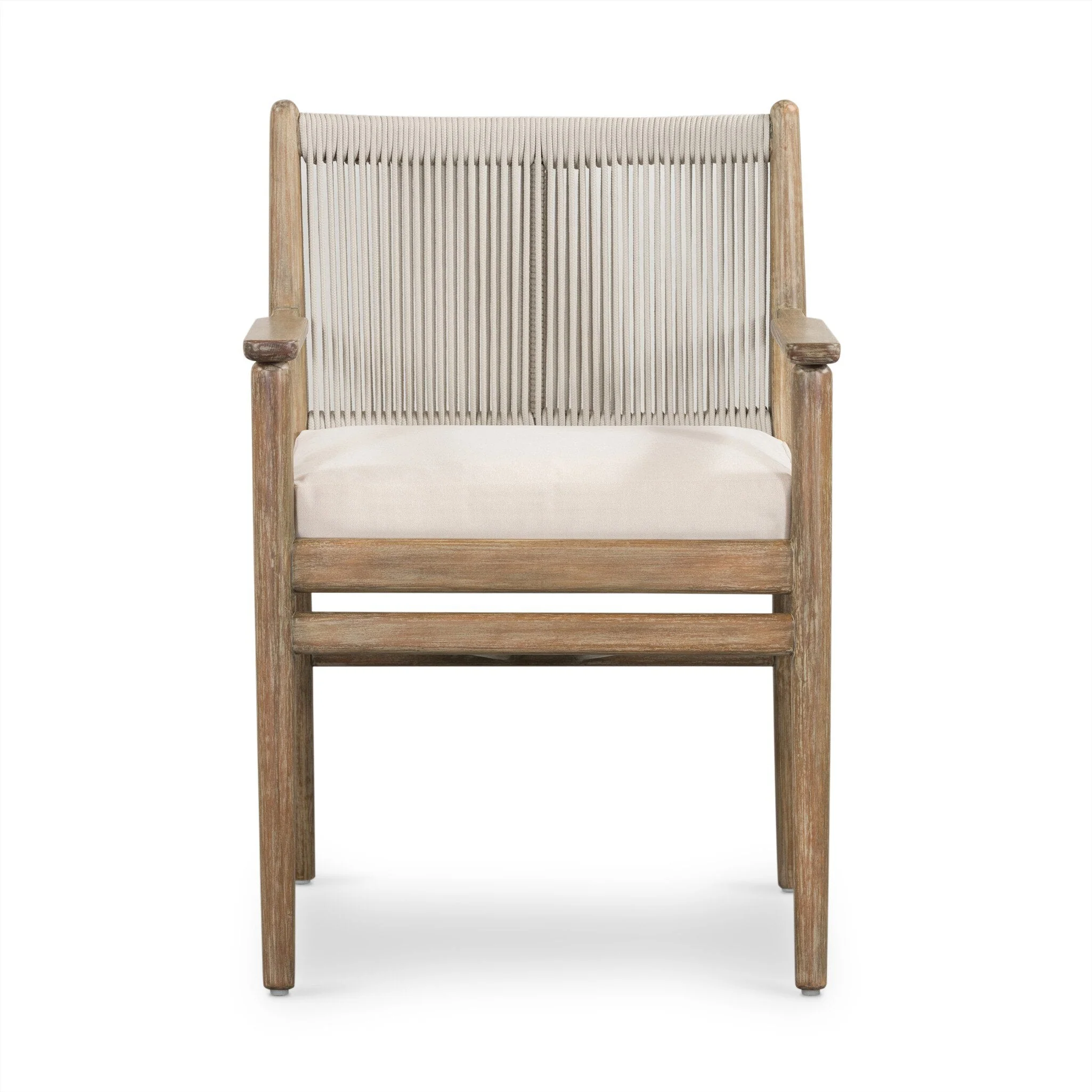 Rosen Outdoor Dining Armchair - Lakin Oat - Image 1