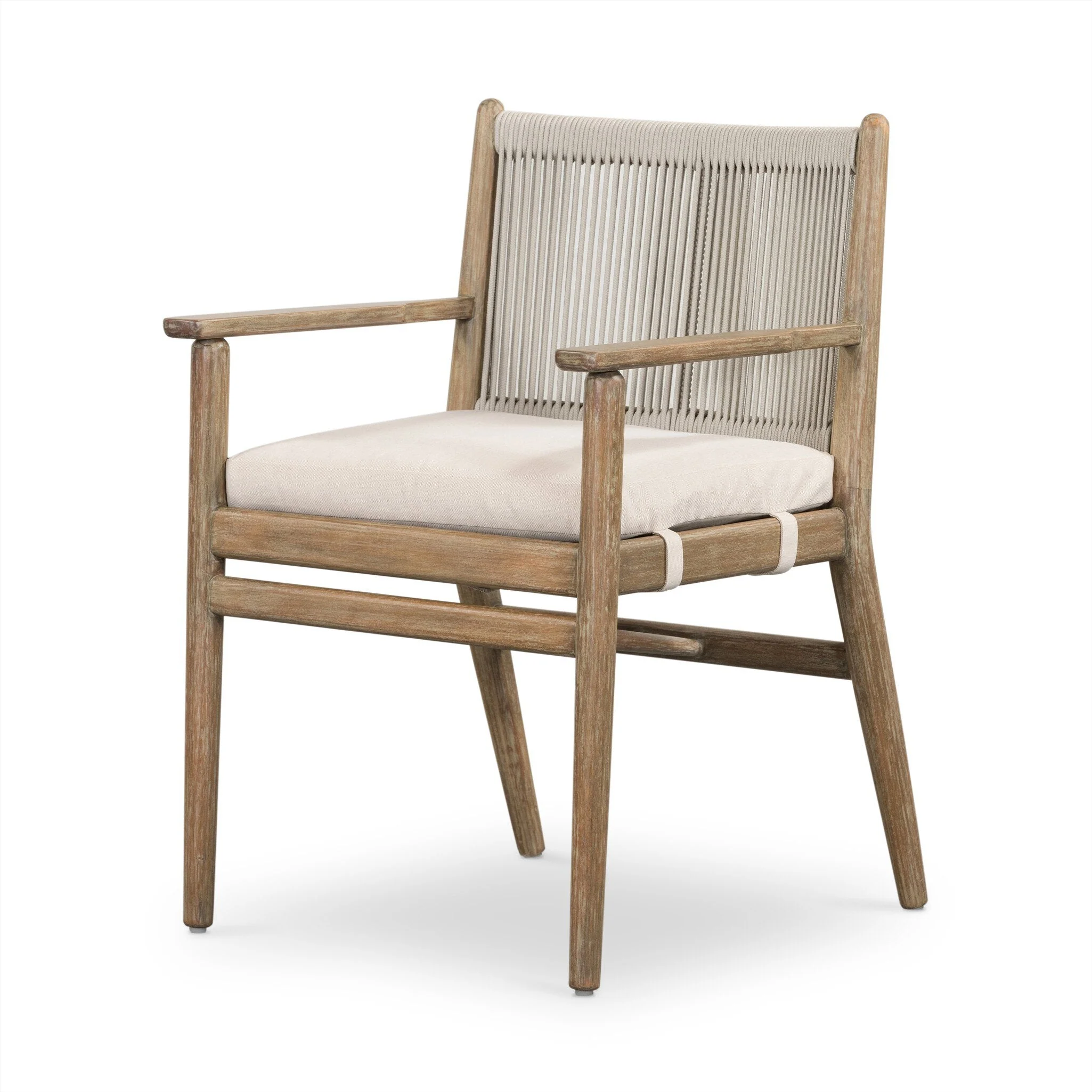 Rosen Outdoor Dining Armchair - Lakin Oat - Image 2