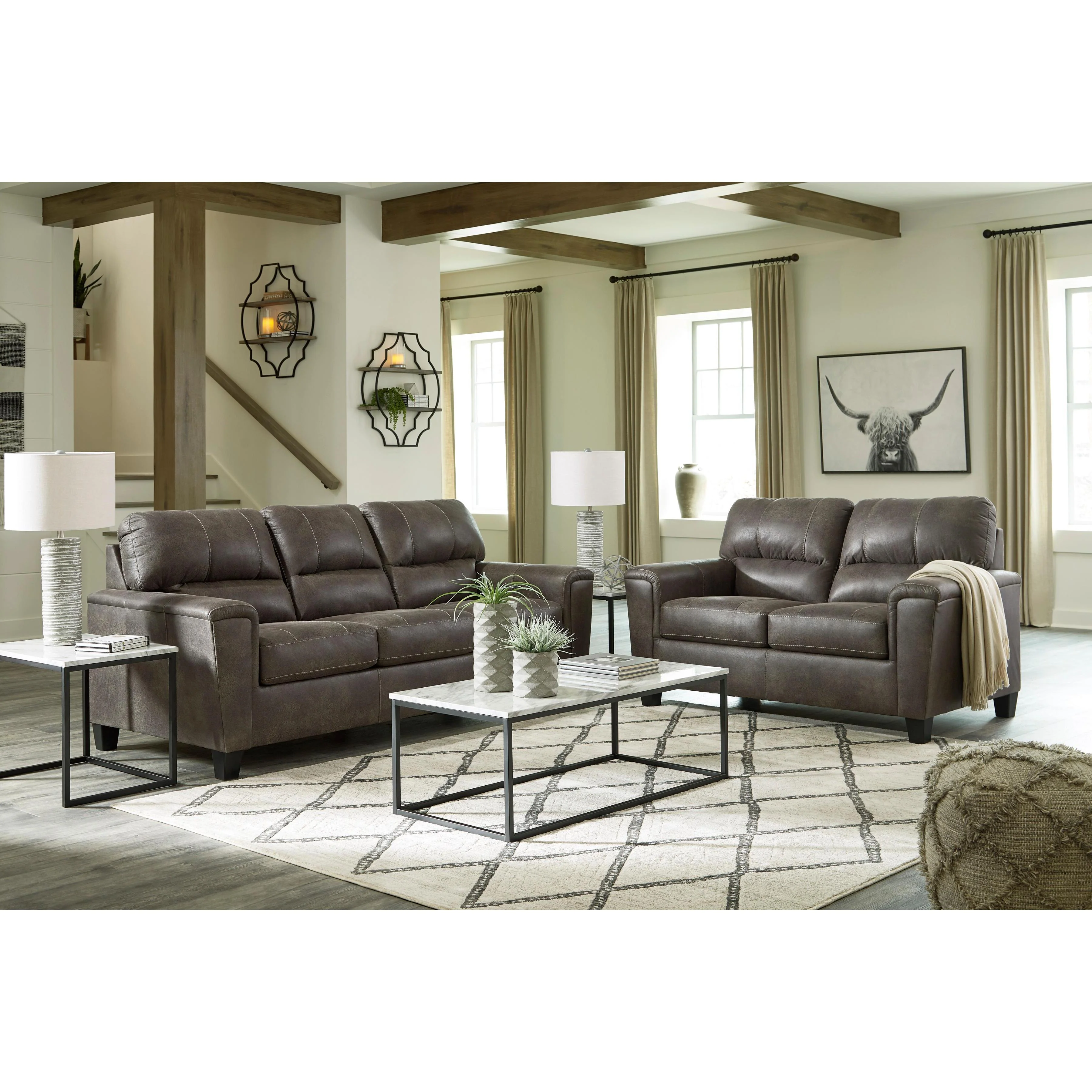 Signature Design by Ashley Navi 94002U1 2 pc Living Room Set - Image 1