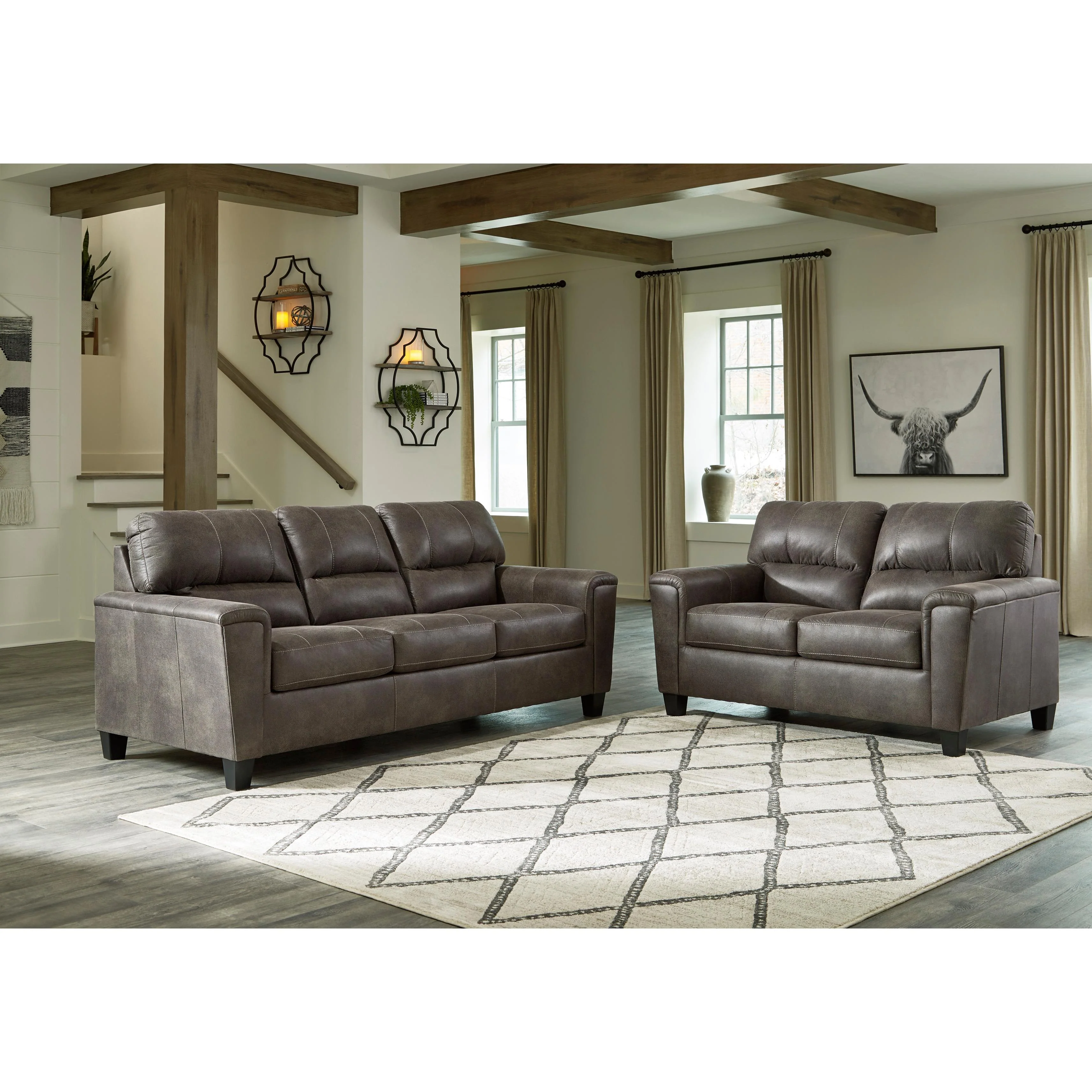 Signature Design by Ashley Navi 94002U1 2 pc Living Room Set - Image 2