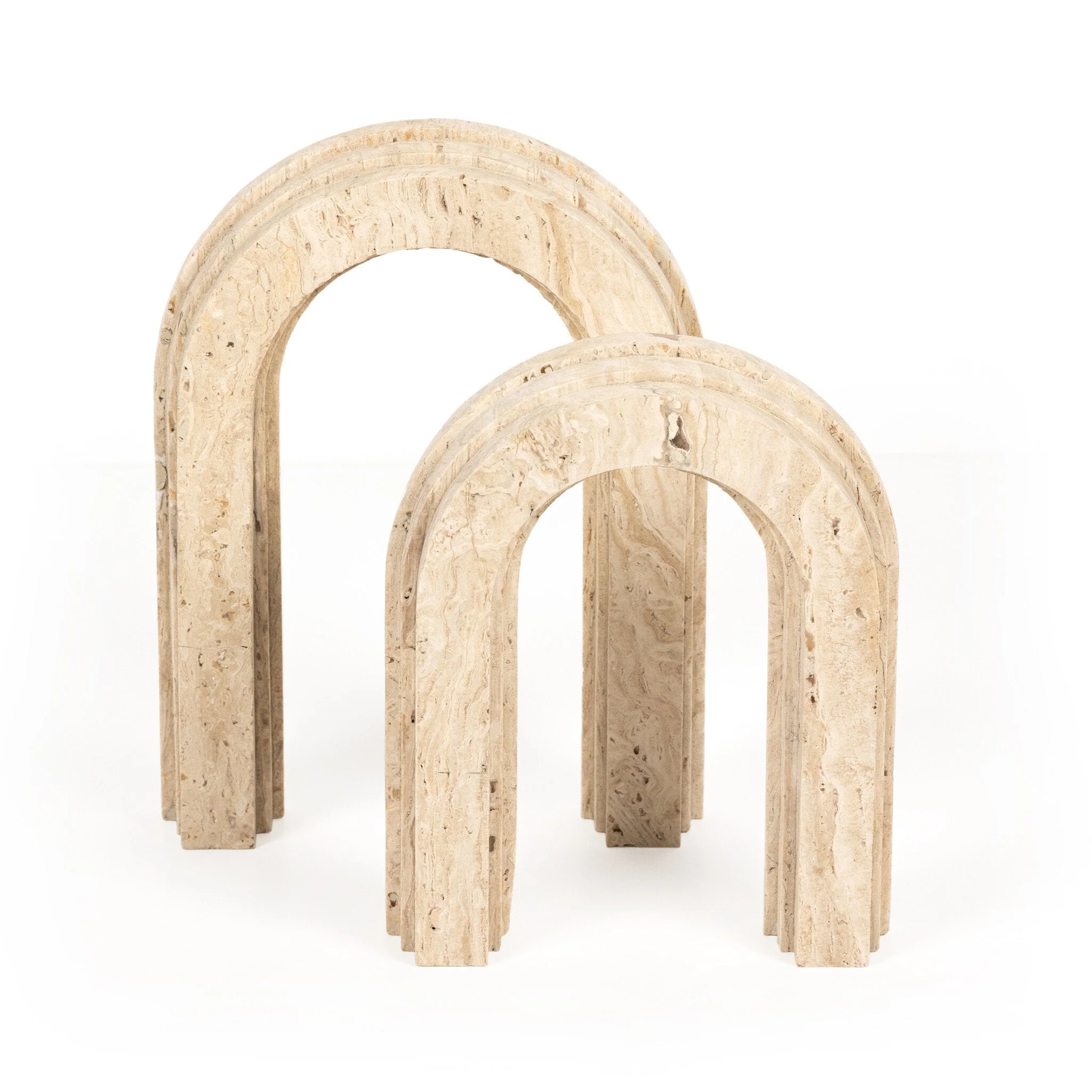 Travertine Arches – White Travertine