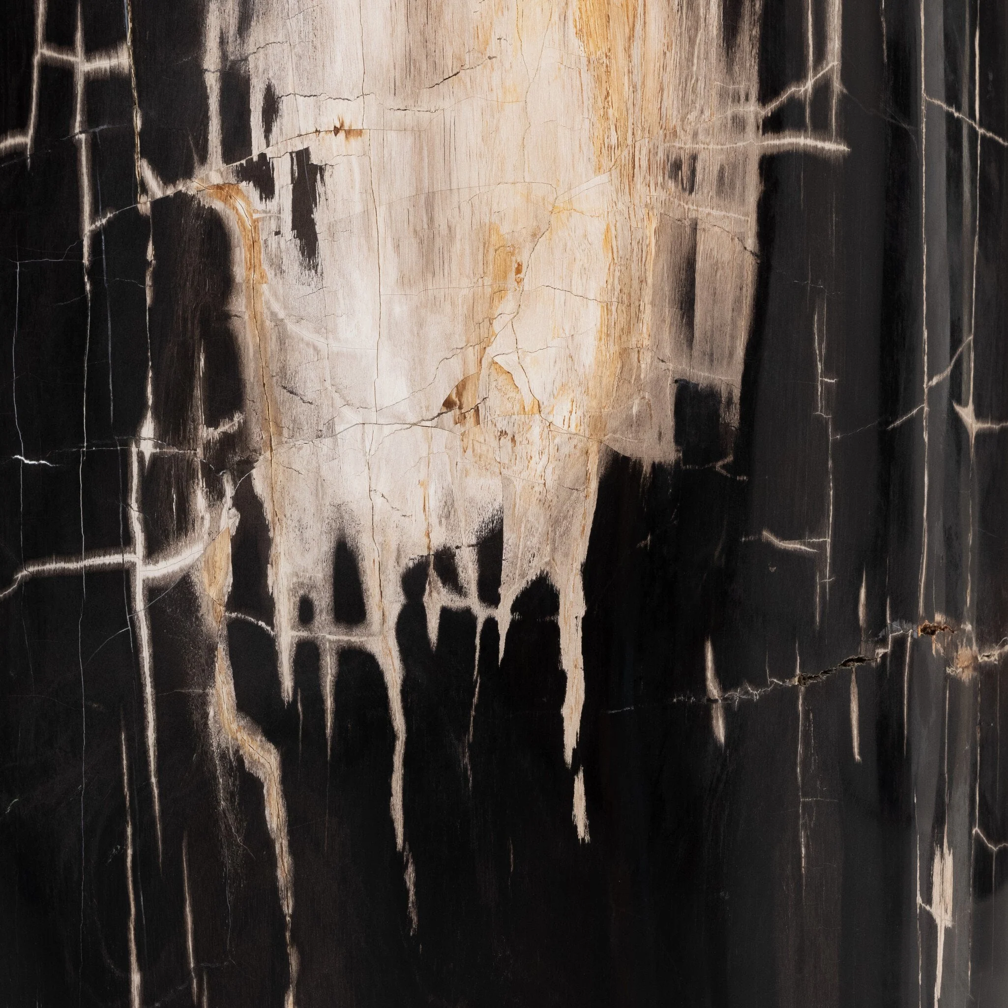 Kos End Table - Dark Petrified Wood - Image 3