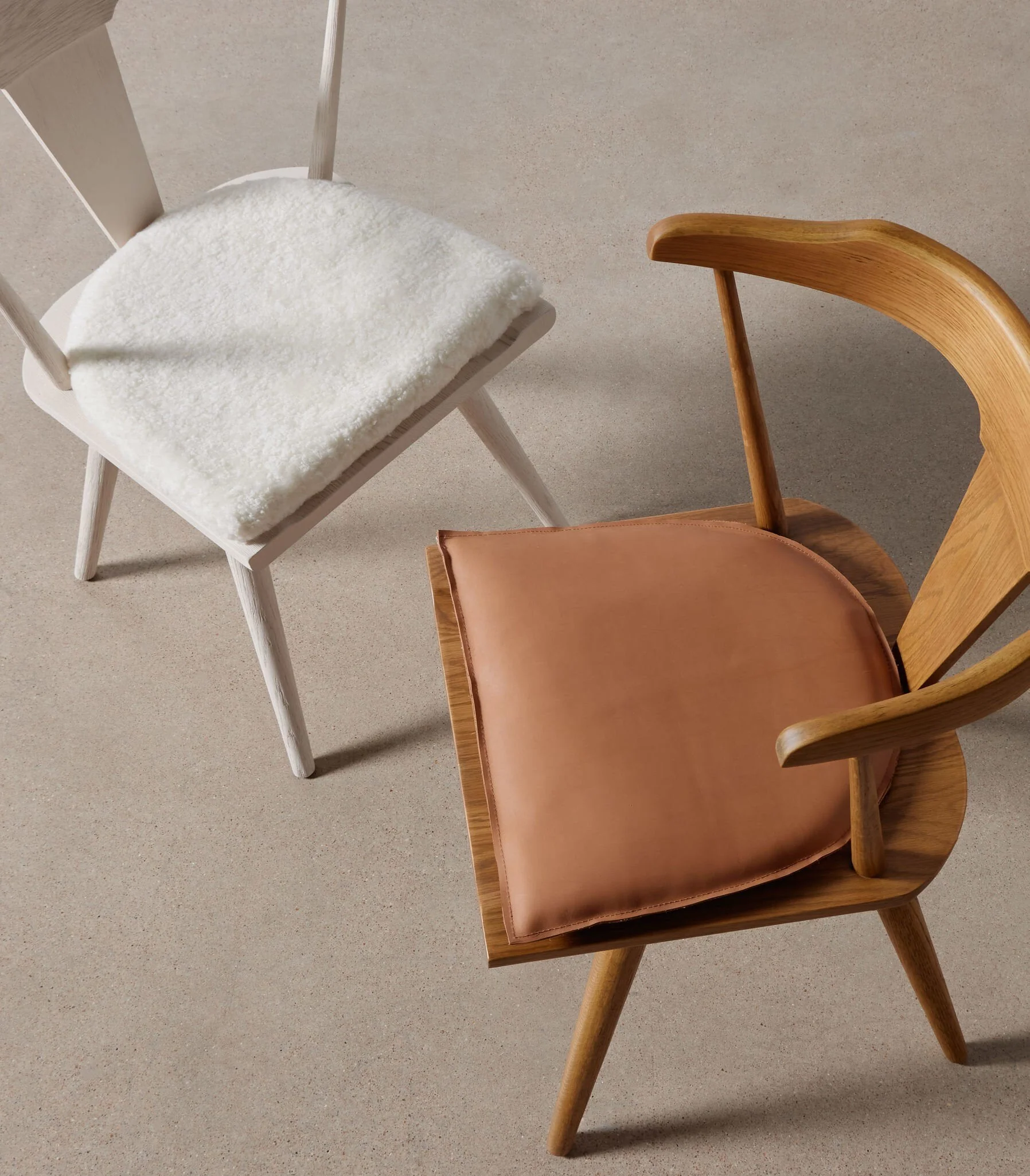 Dining Seat Cushion-16.5" - Whiskey Saddle - Image 3