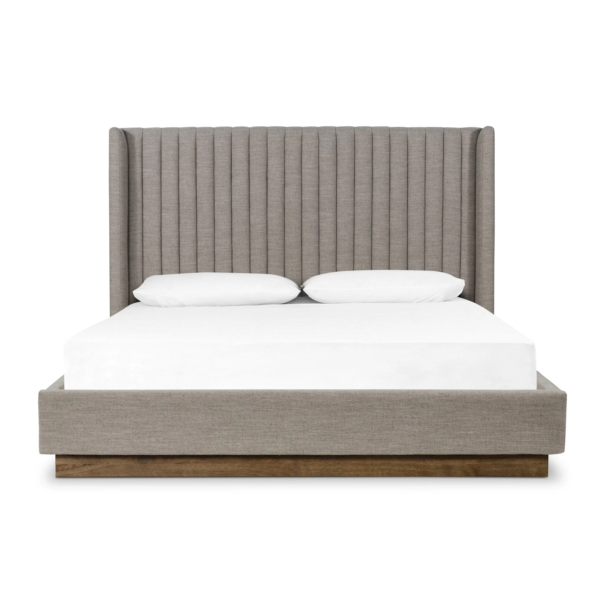 Montgomery Bed - Savile Flannel | Queen - Image 1