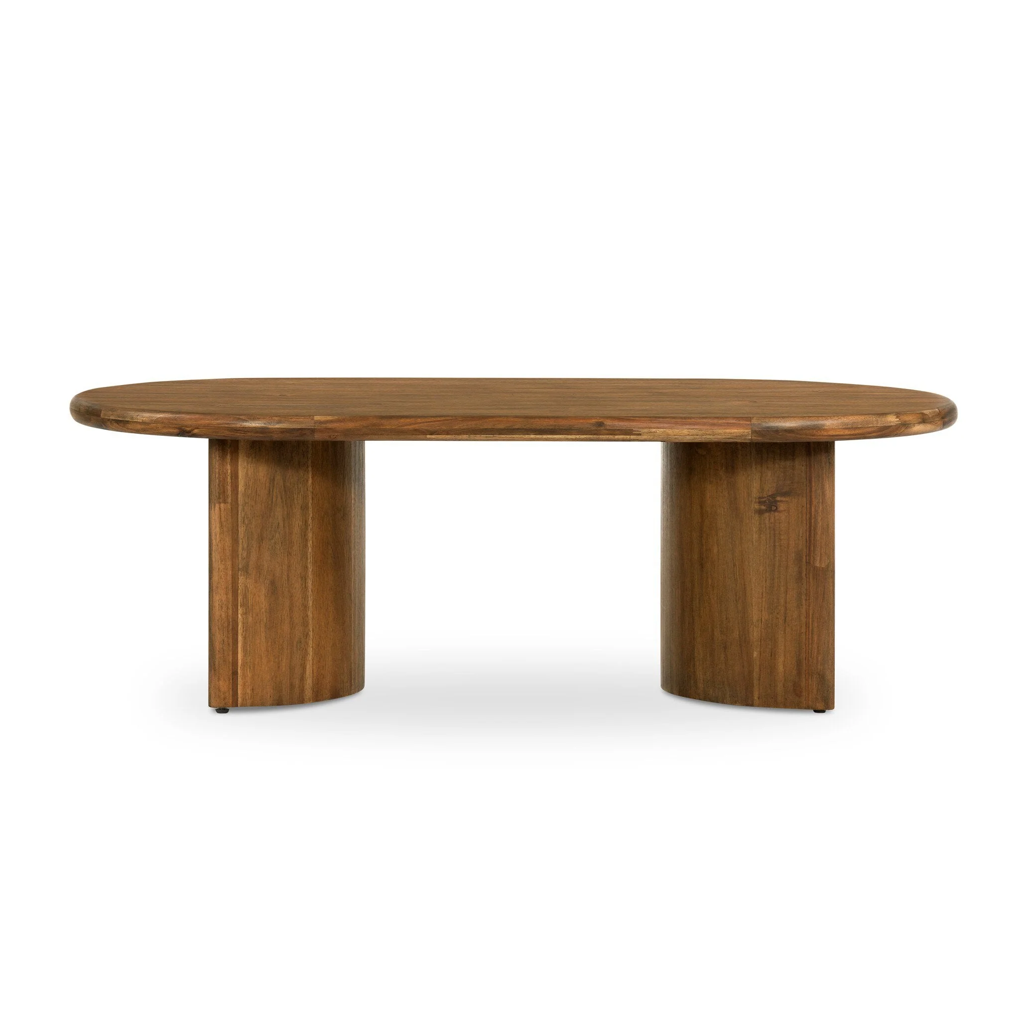 Paden Coffee Table - Seasoned Brown Acacia | 51" - Image 1