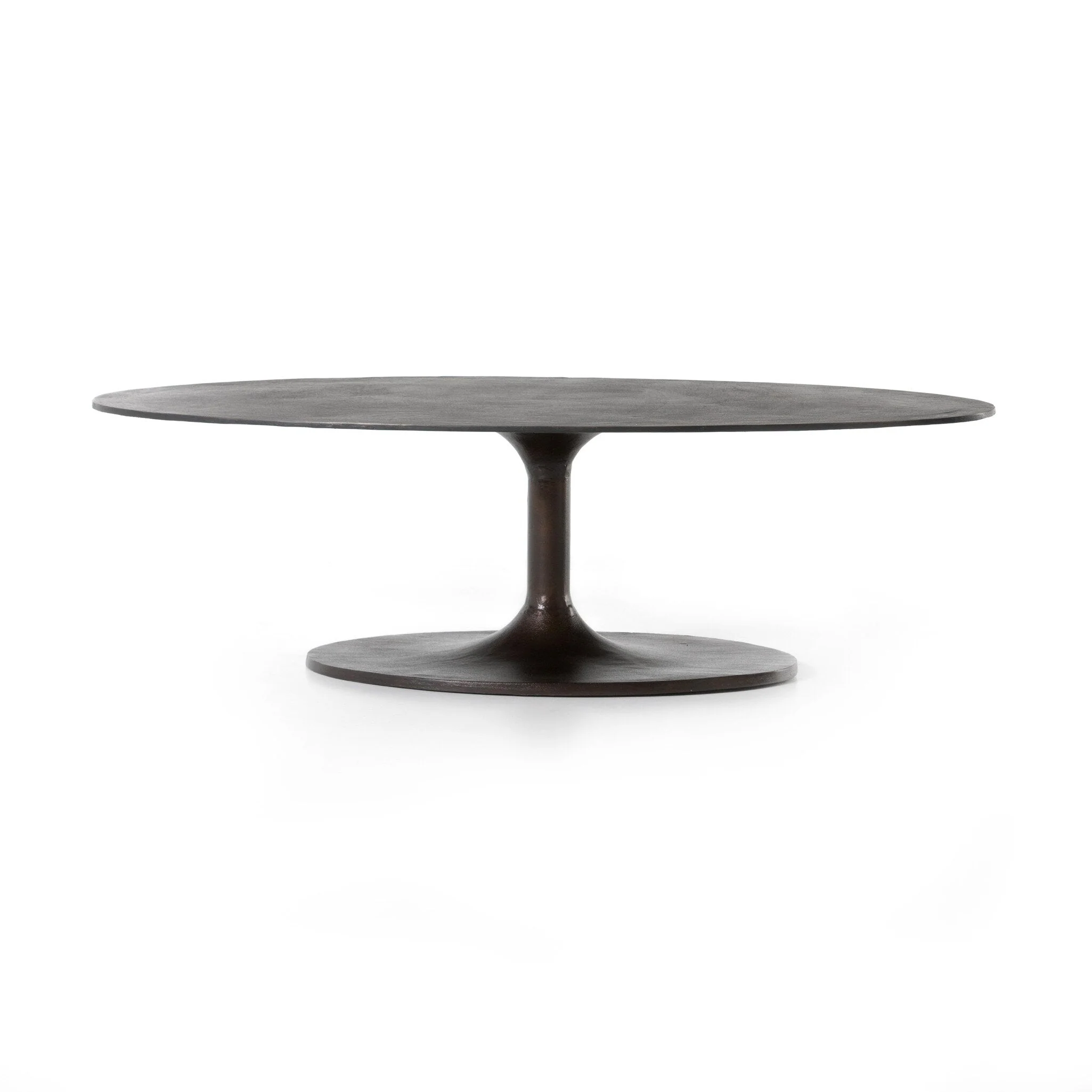 Simone Oval Coffee Table - Antique Rust - Image 1