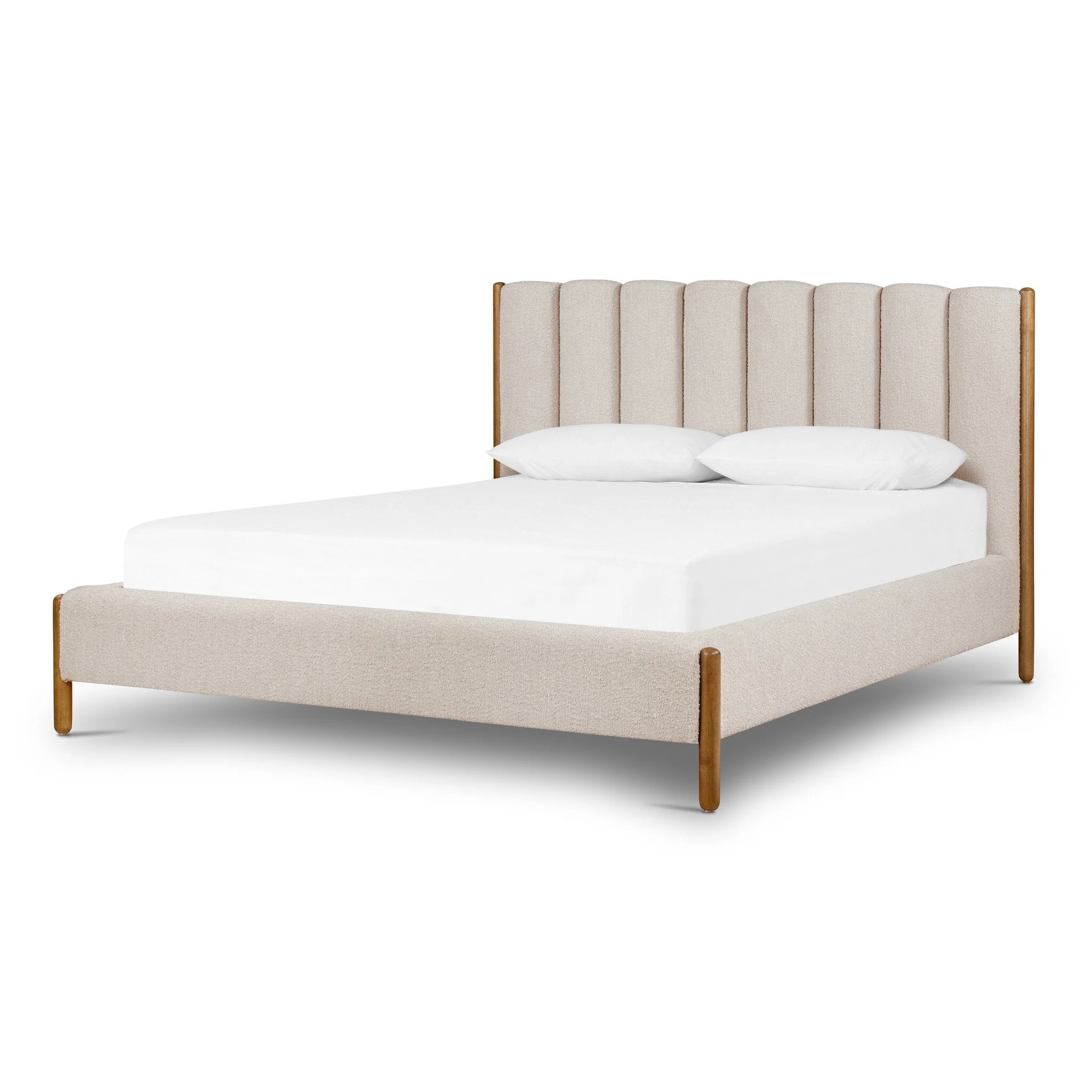 Emma Bed - Knoll Sand | Queen - Image 2