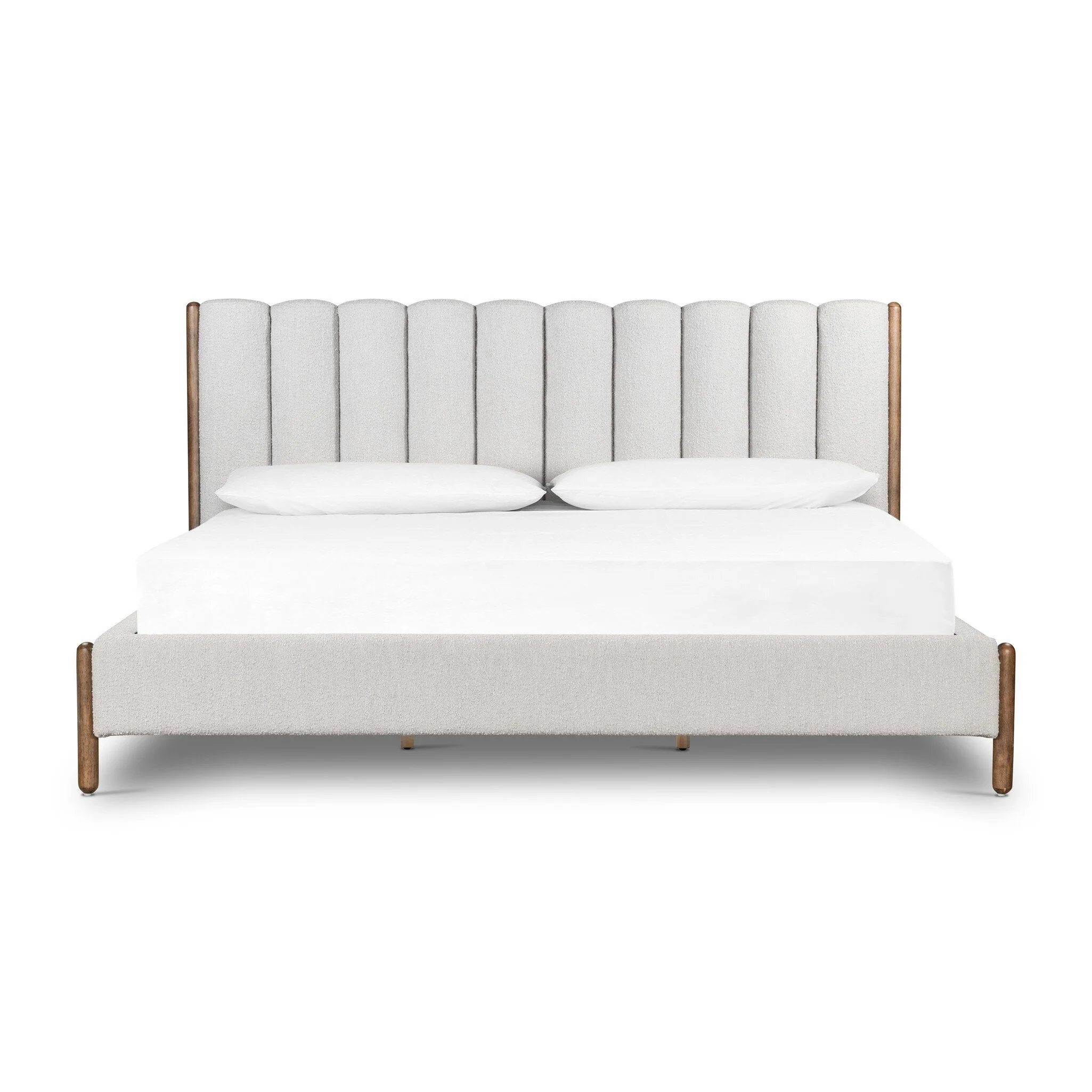 Emma Bed - Knoll Sand | King - Image 1