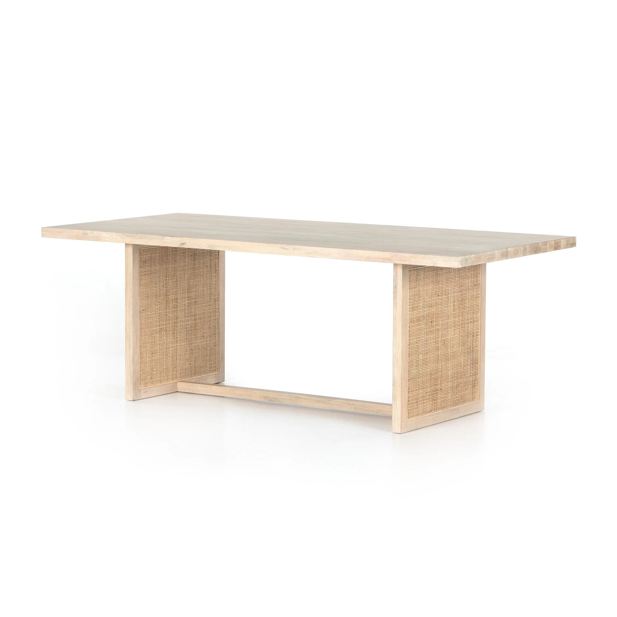 Clarita Dining Table - White Wash Mango - Image 2