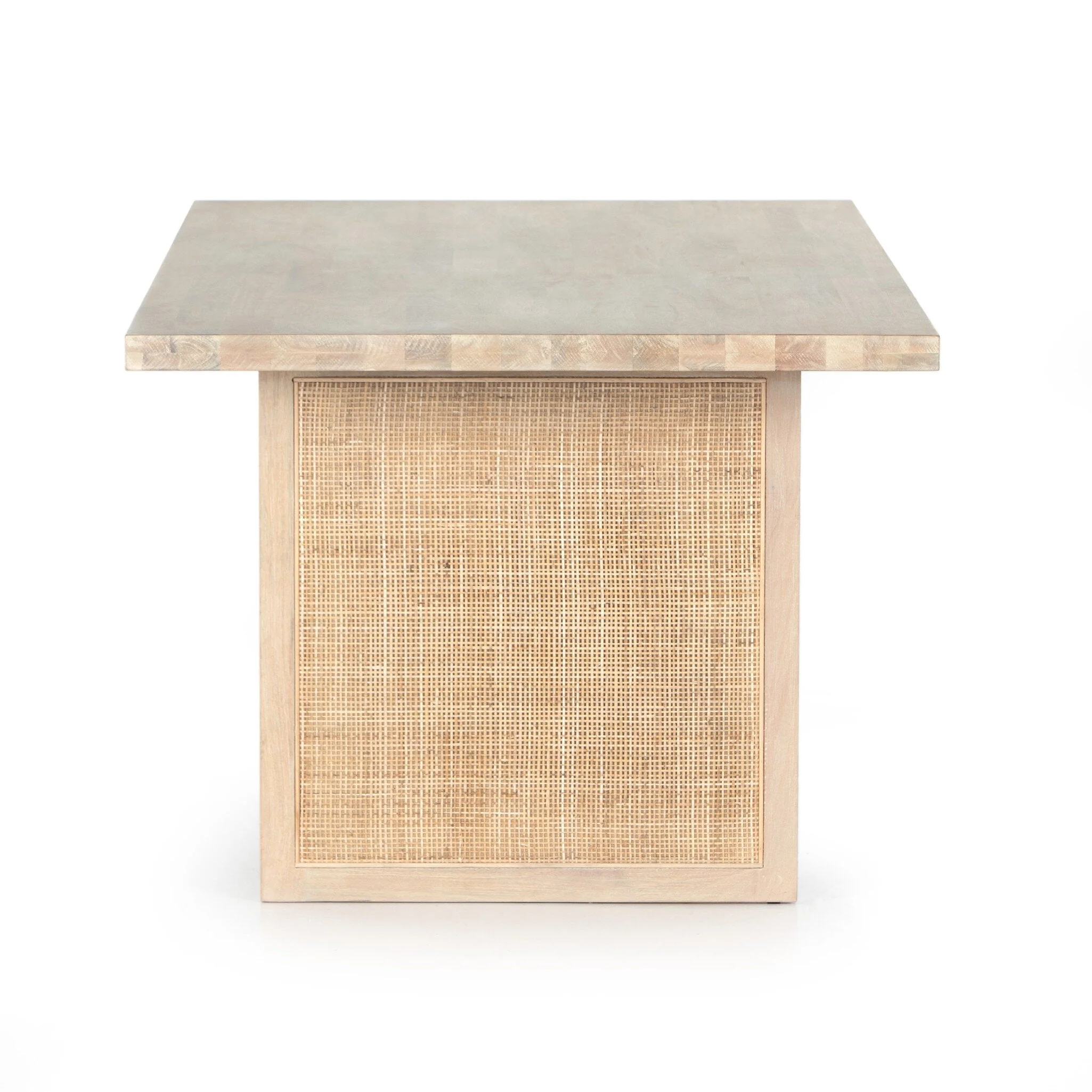 Clarita Dining Table - White Wash Mango - Image 3