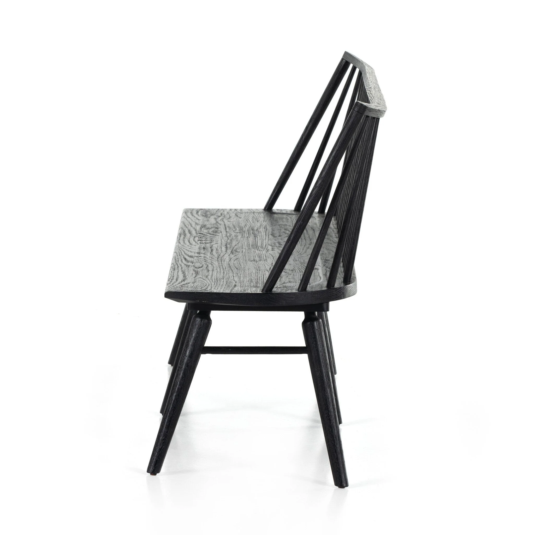 Lewis Dining Bench - Black Oak - Image 3