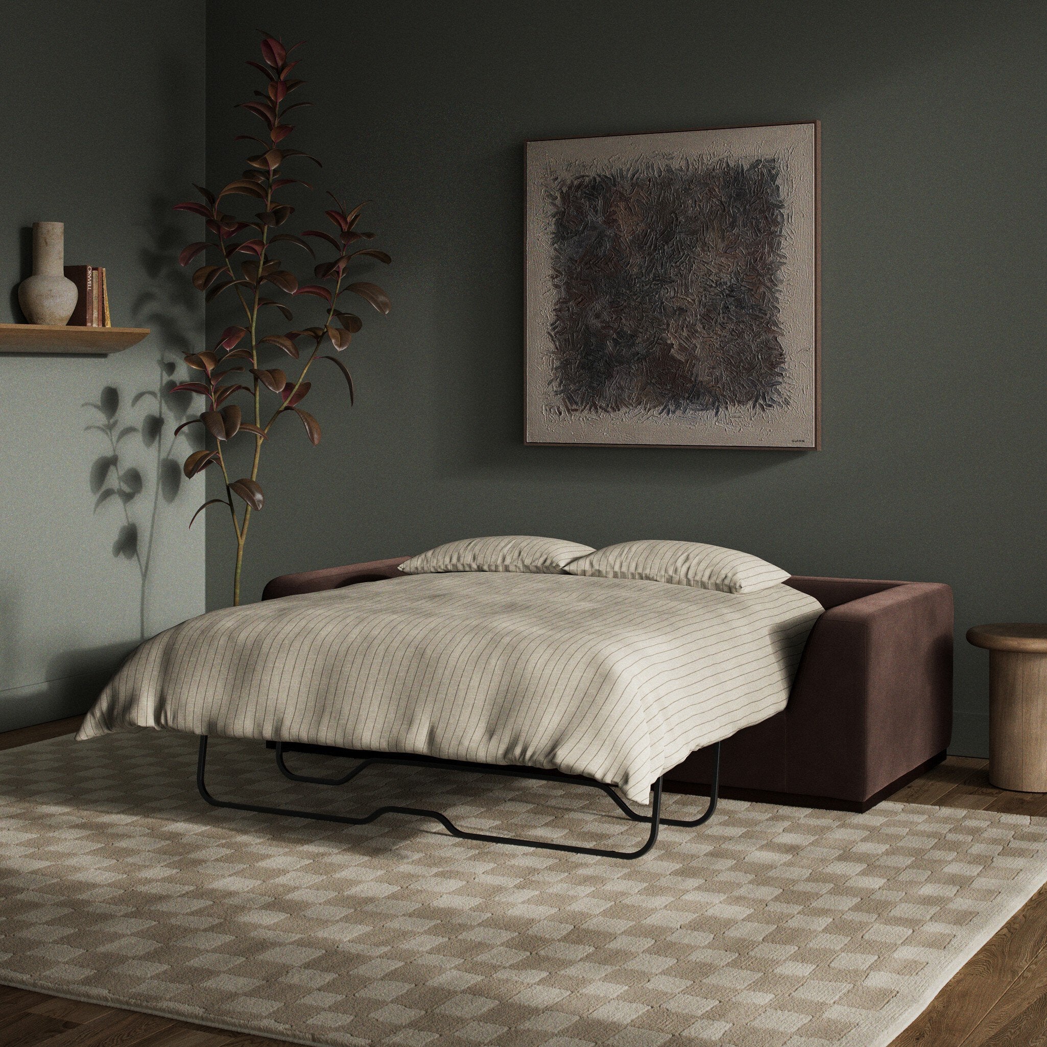 Colt Sleeper Sofa - Surrey Cocoa - Image 3