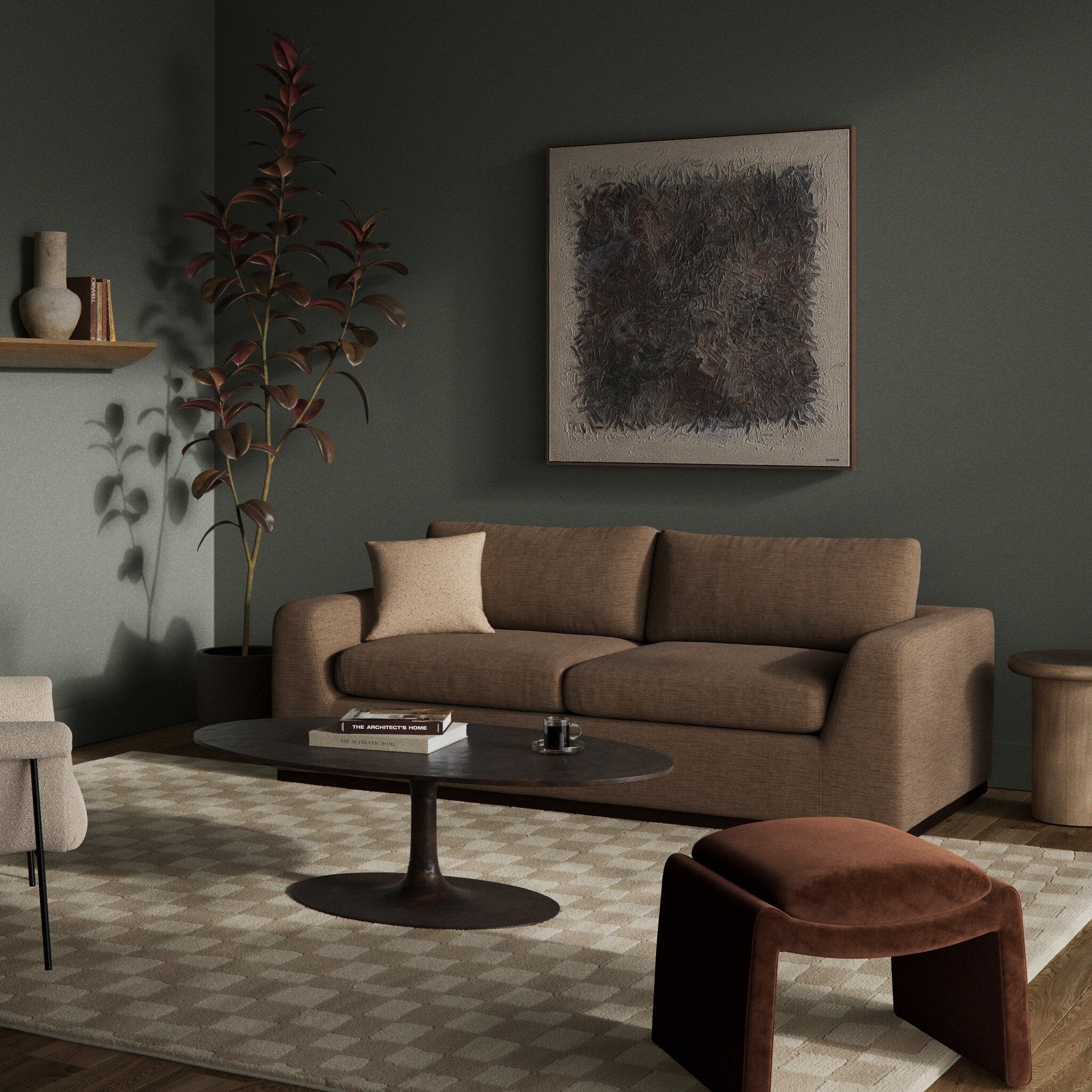 Colt Sleeper Sofa - Crypton Nomad Mushroom - Image 2