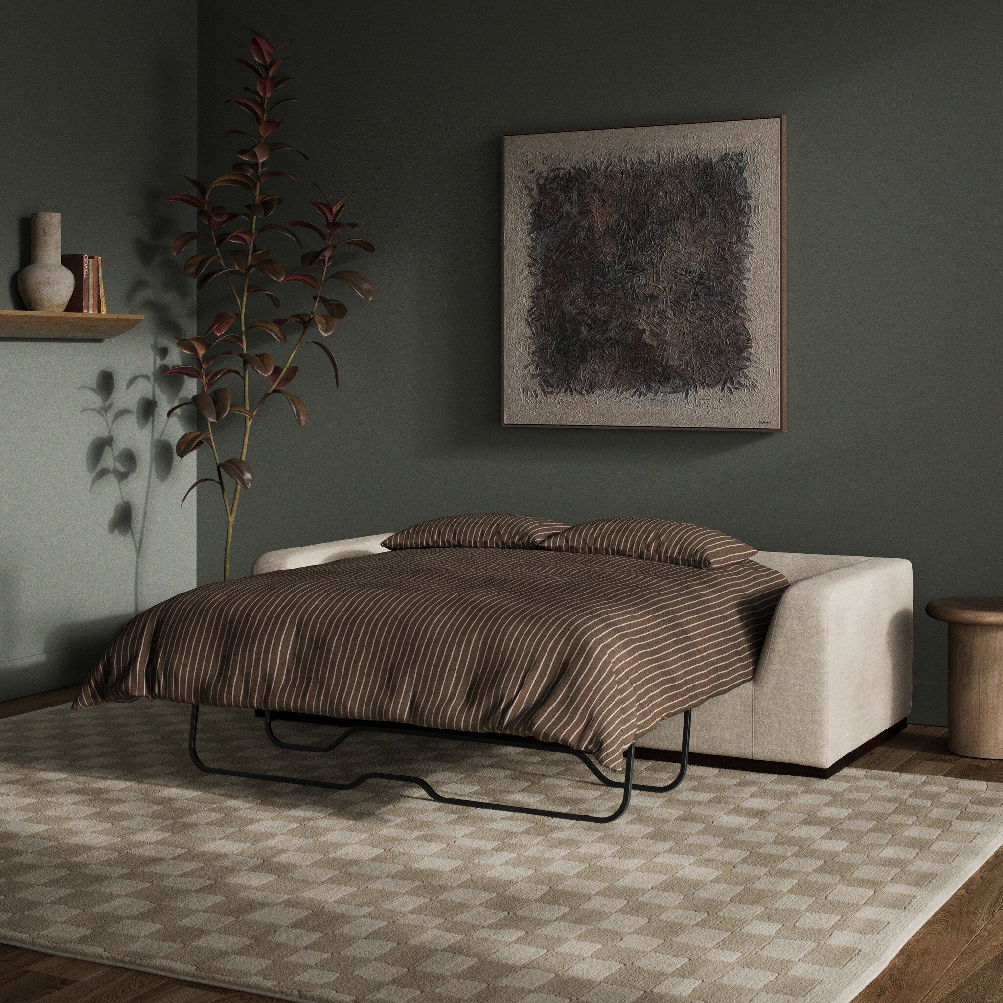 Colt Sleeper Sofa - Savoy Parchment - Image 3