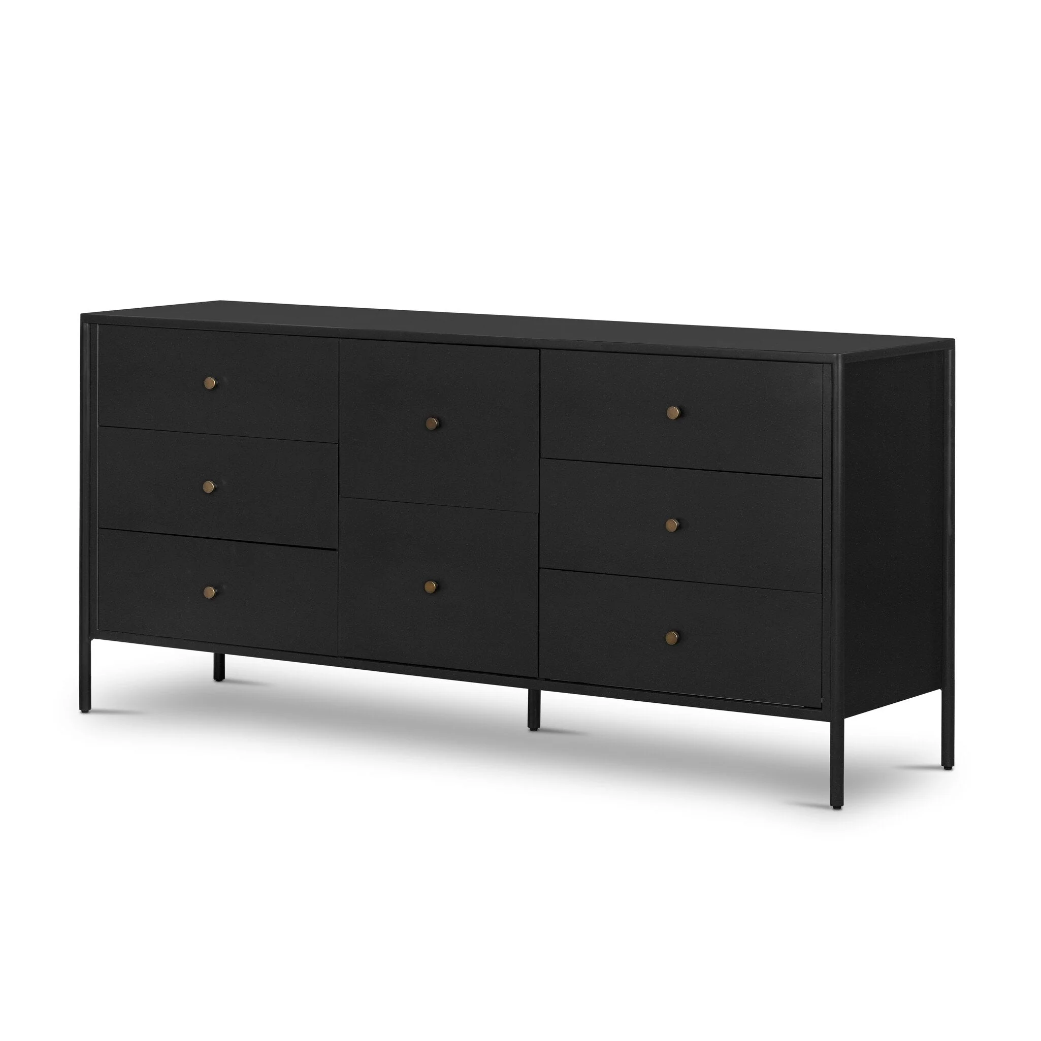 Soto 8 Drawer Dresser - Black - Image 2