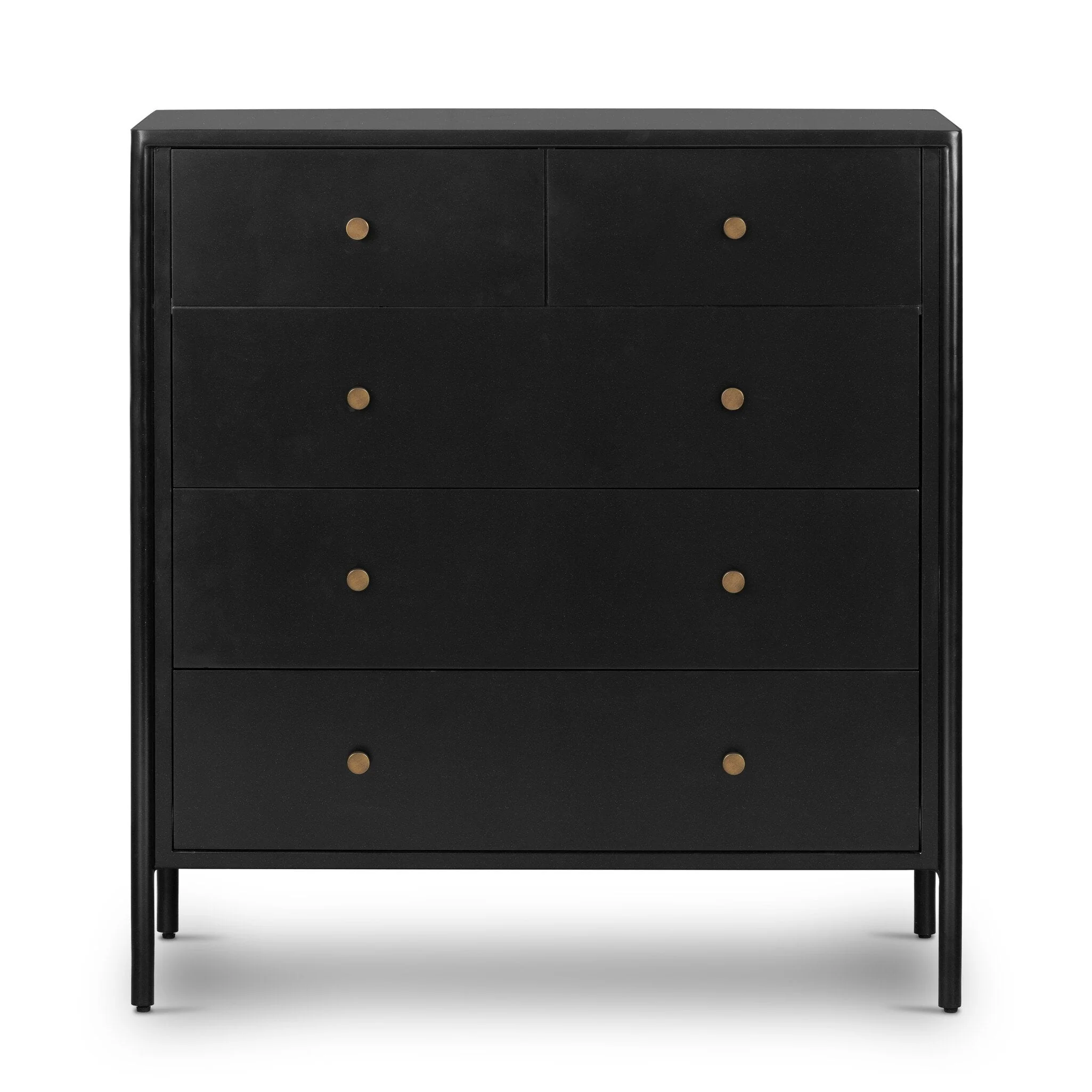Soto 5 Drawer Dresser - Black - Image 1
