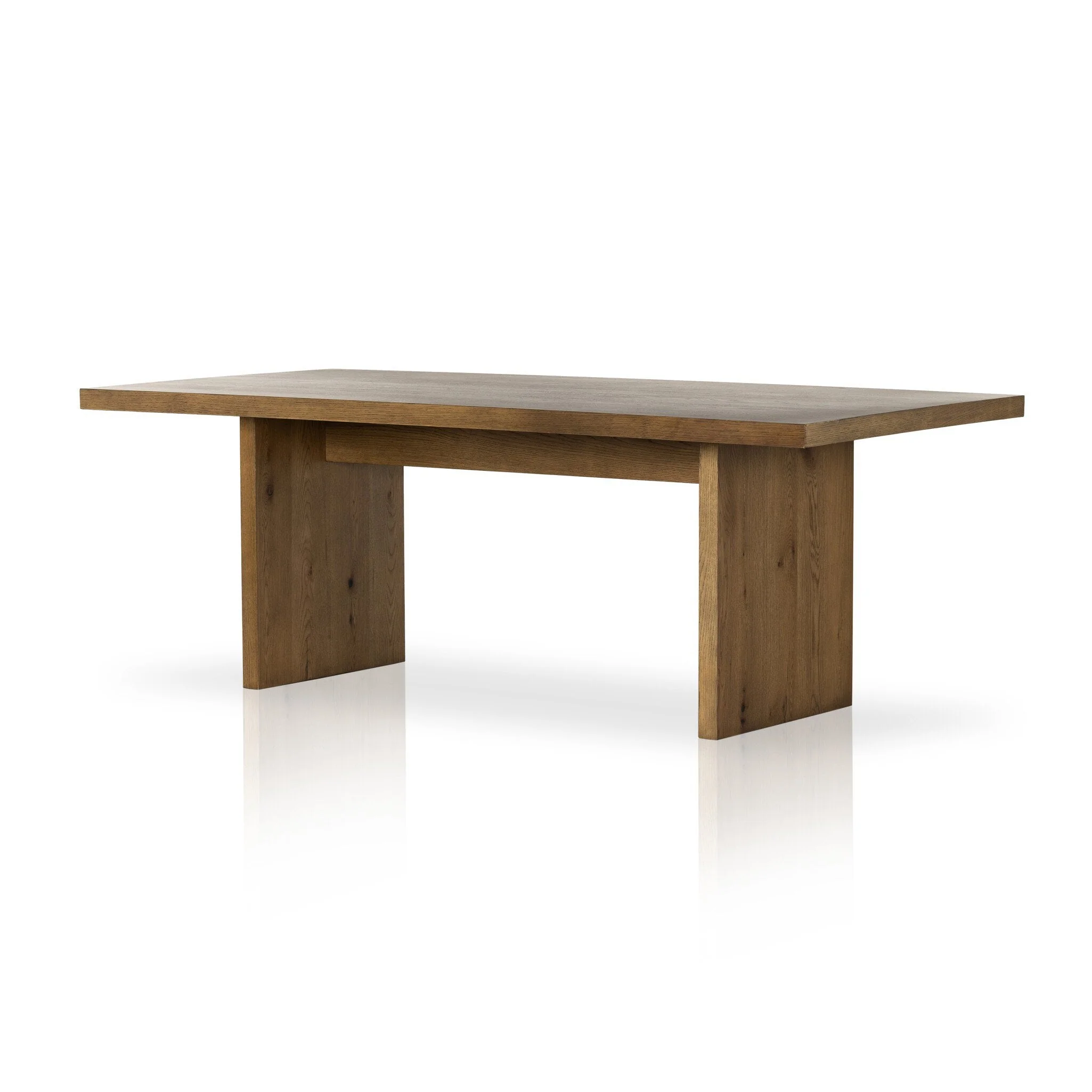 Eaton Dining Table - Amber Oak Resin - Image 2