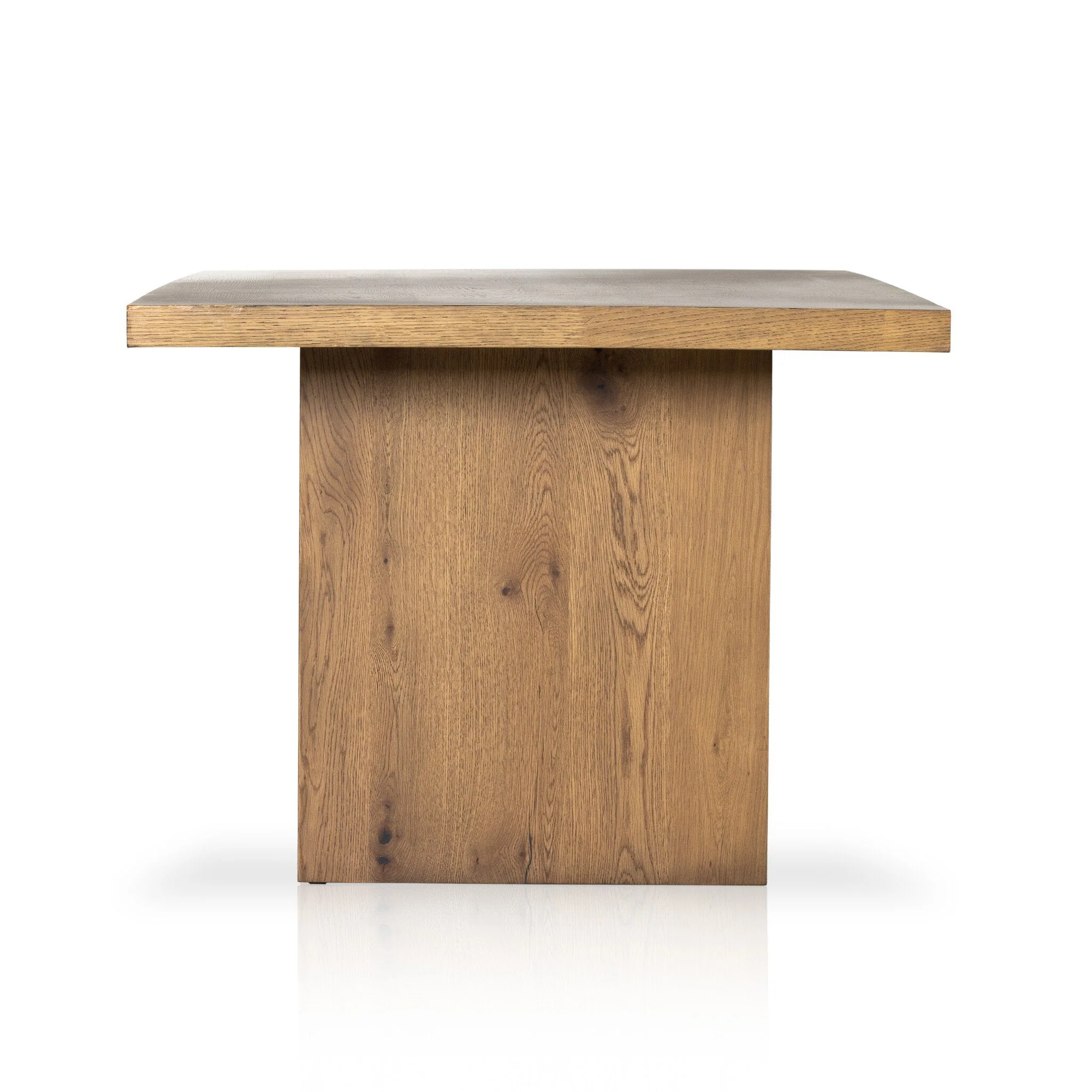 Eaton Dining Table - Amber Oak Resin - Image 3