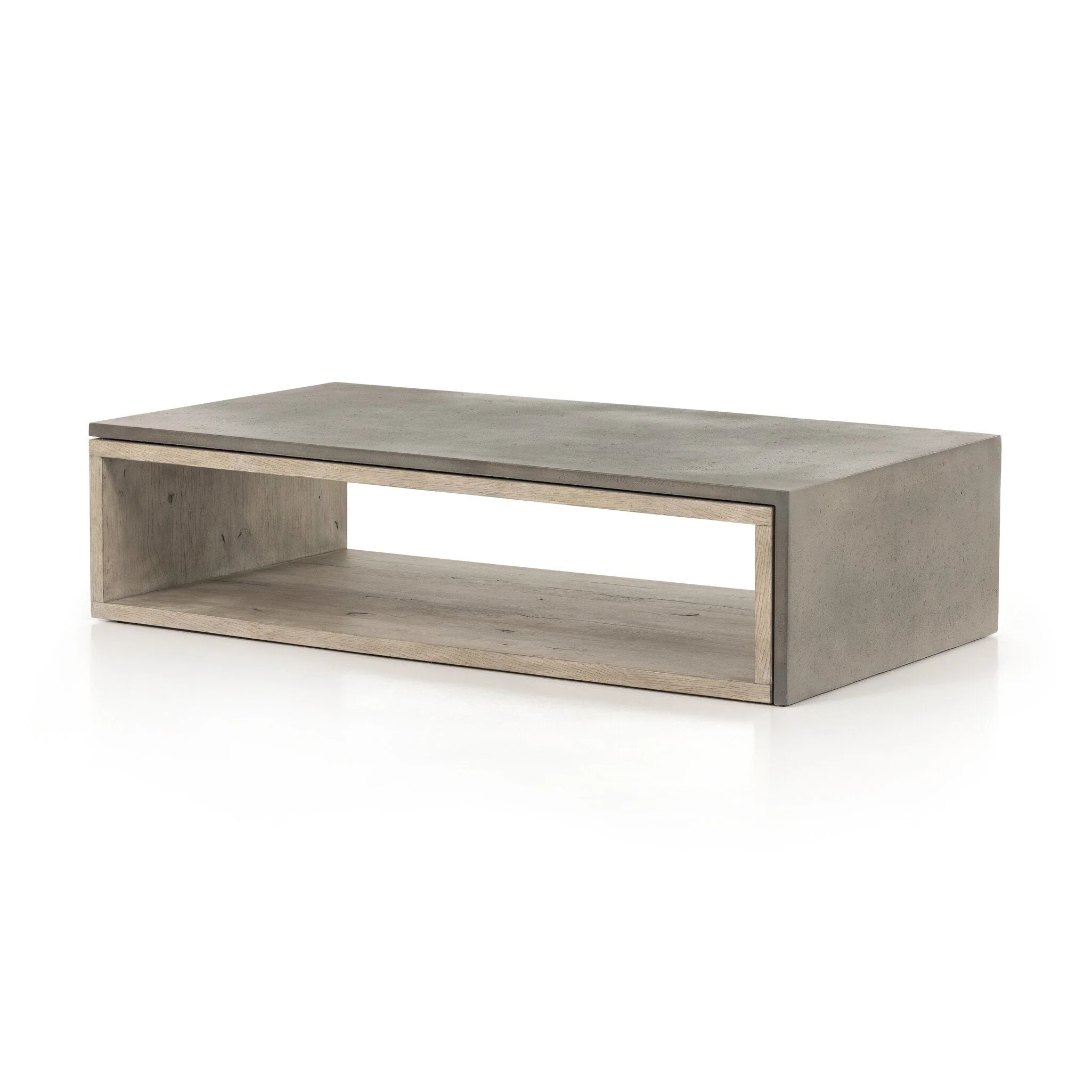 Faro Coffee Table - Dark Grey Concrete - Image 2