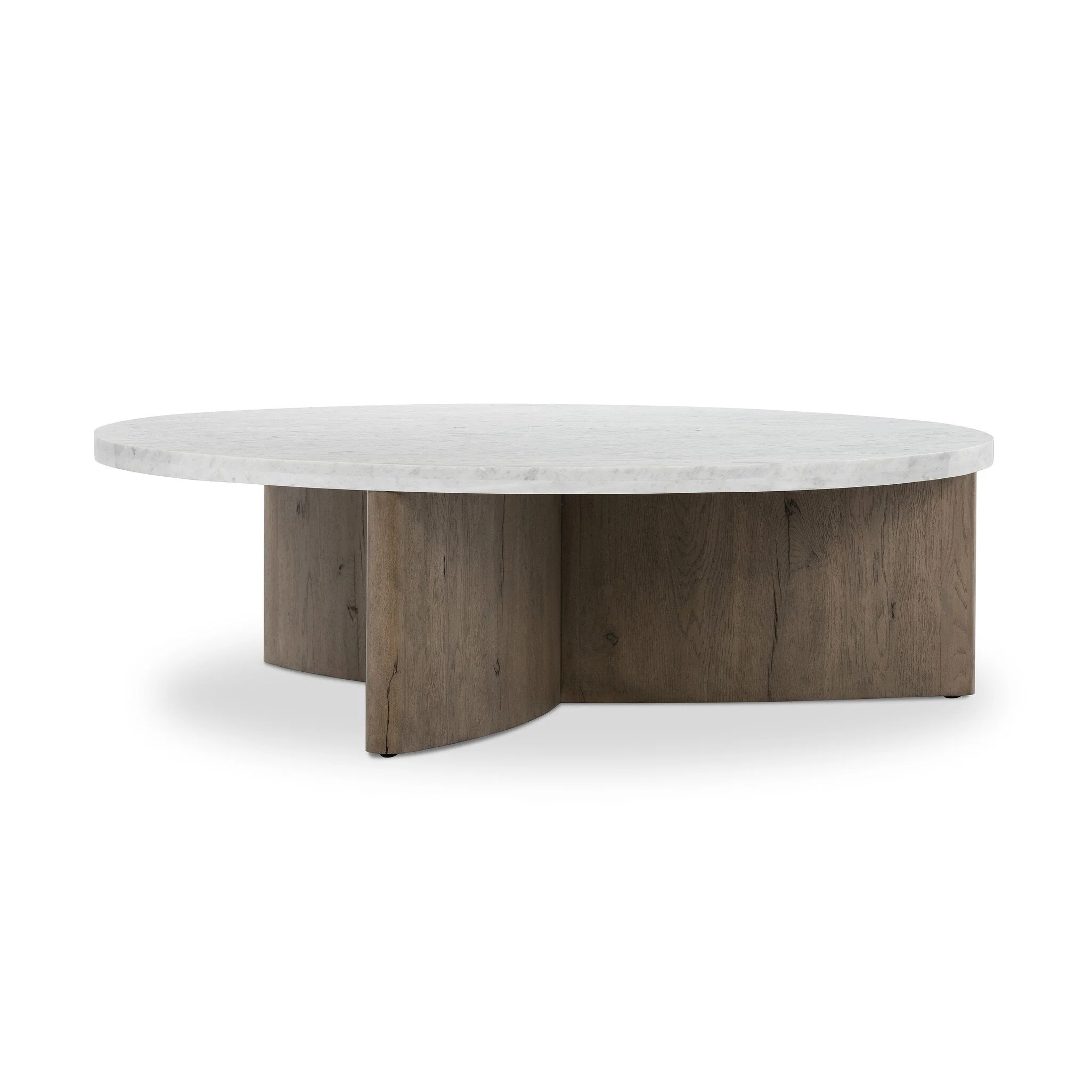Toli Coffee Table - Italian White Marble - Image 3